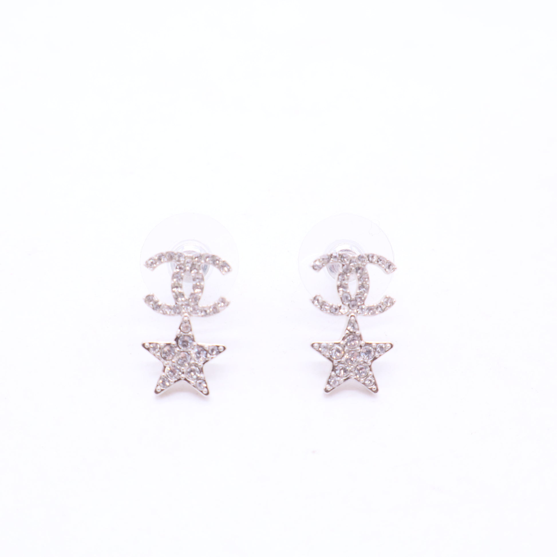 Crystal CC Starfall Drop Earrings W20041