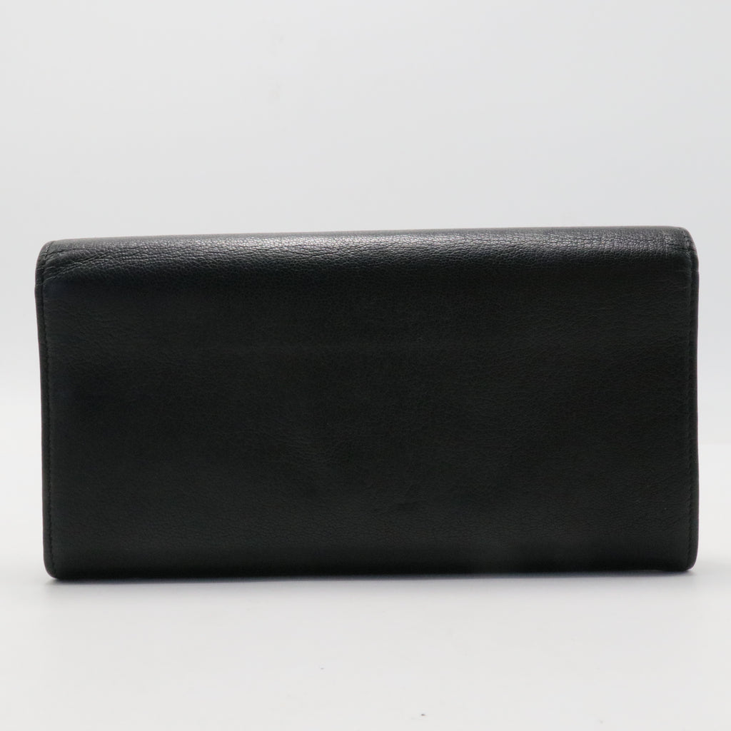 Timeless CC Flap Wallet Caviar Long