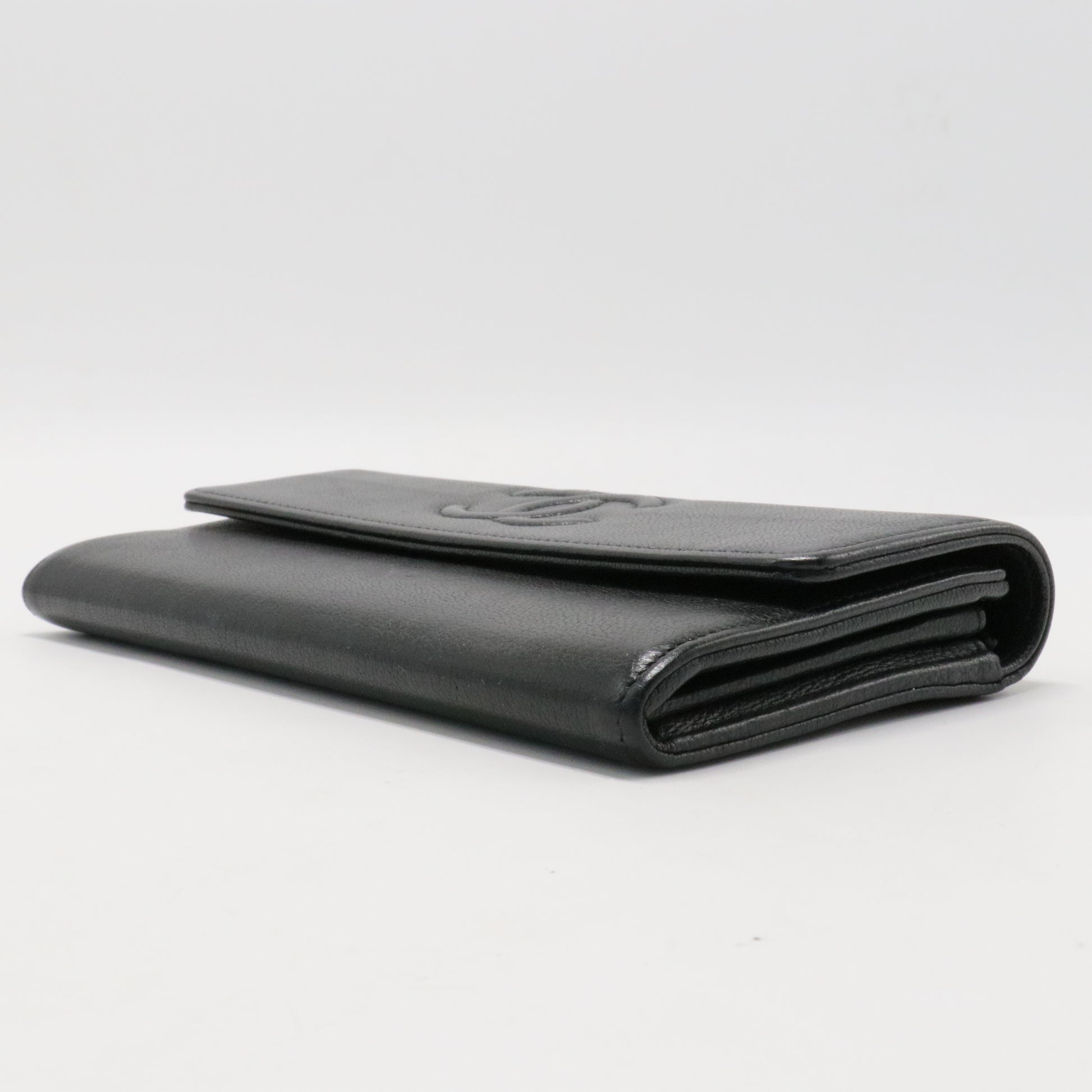 Timeless CC Flap Wallet Caviar Long