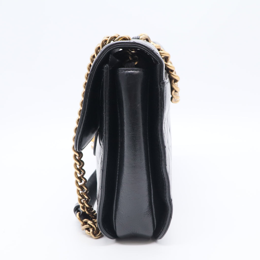 Medium Perfect Edge Flap Bag