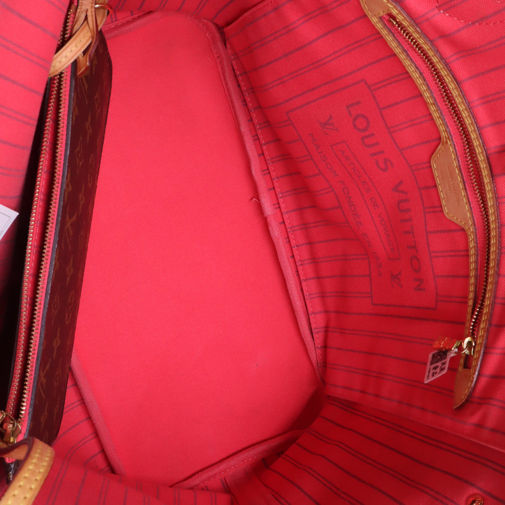 Louis Vuitton Monogram V Neverfull MM Grenade Twins B22534