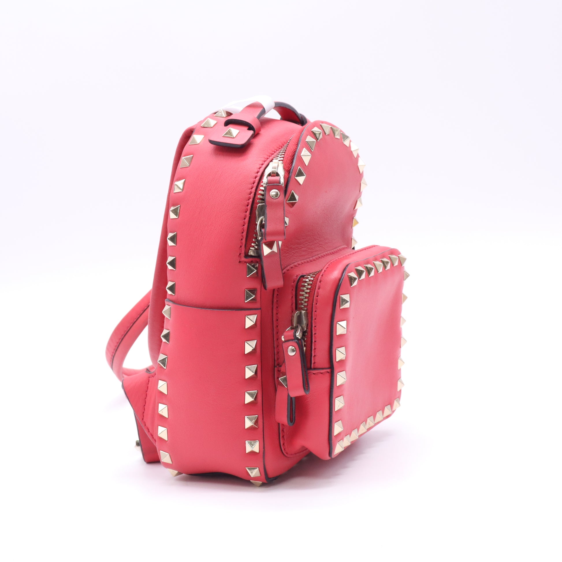 Valentino Garavani Rockstud Smooth Leather Mini Backpack B23428