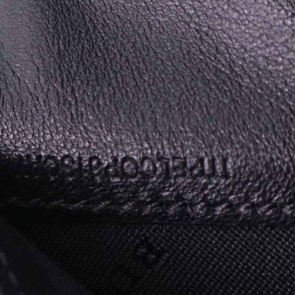 Porter Continental Wallet Leather and Horseferry Check Canvas Long