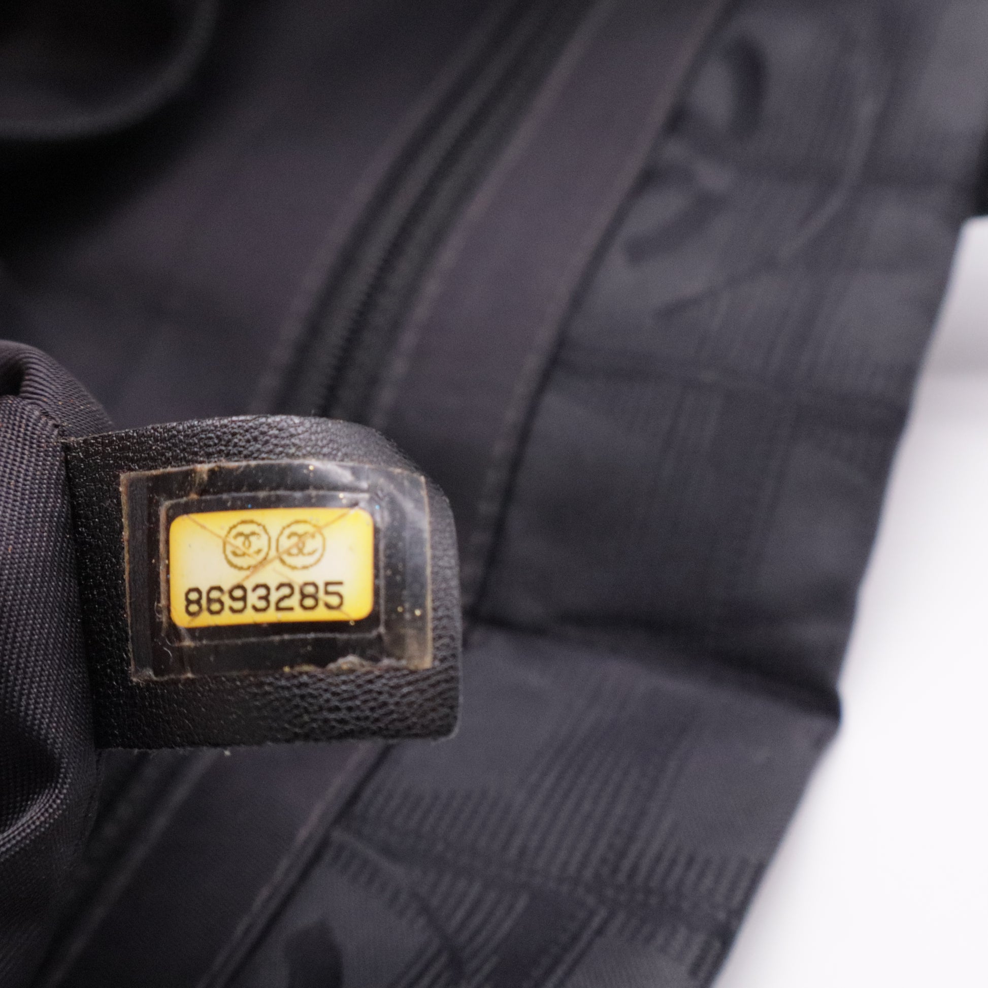 Black Polyester New Travel Line Tote