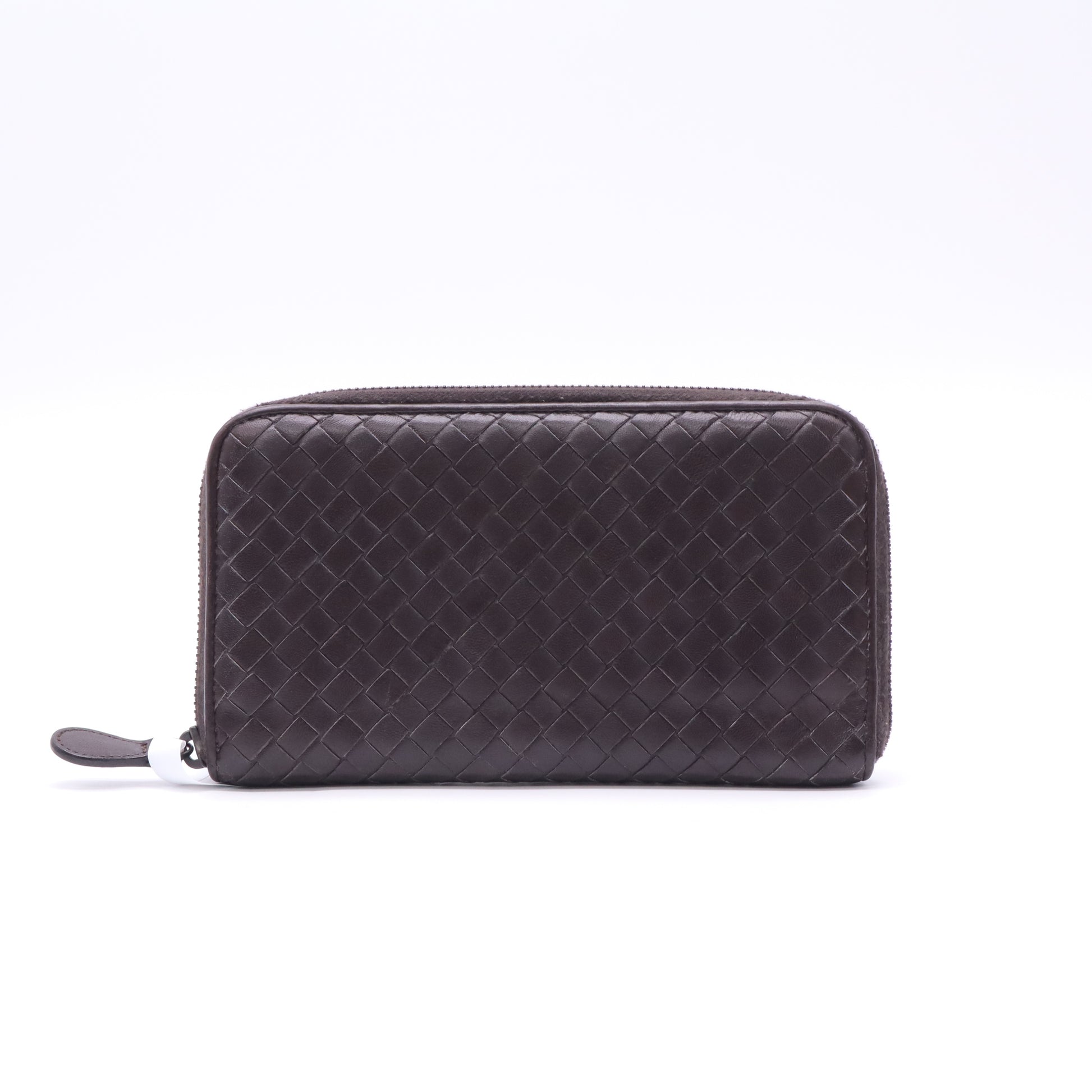 Bottega Veneta Intrecciato Zip-Around Long Wallet W22859