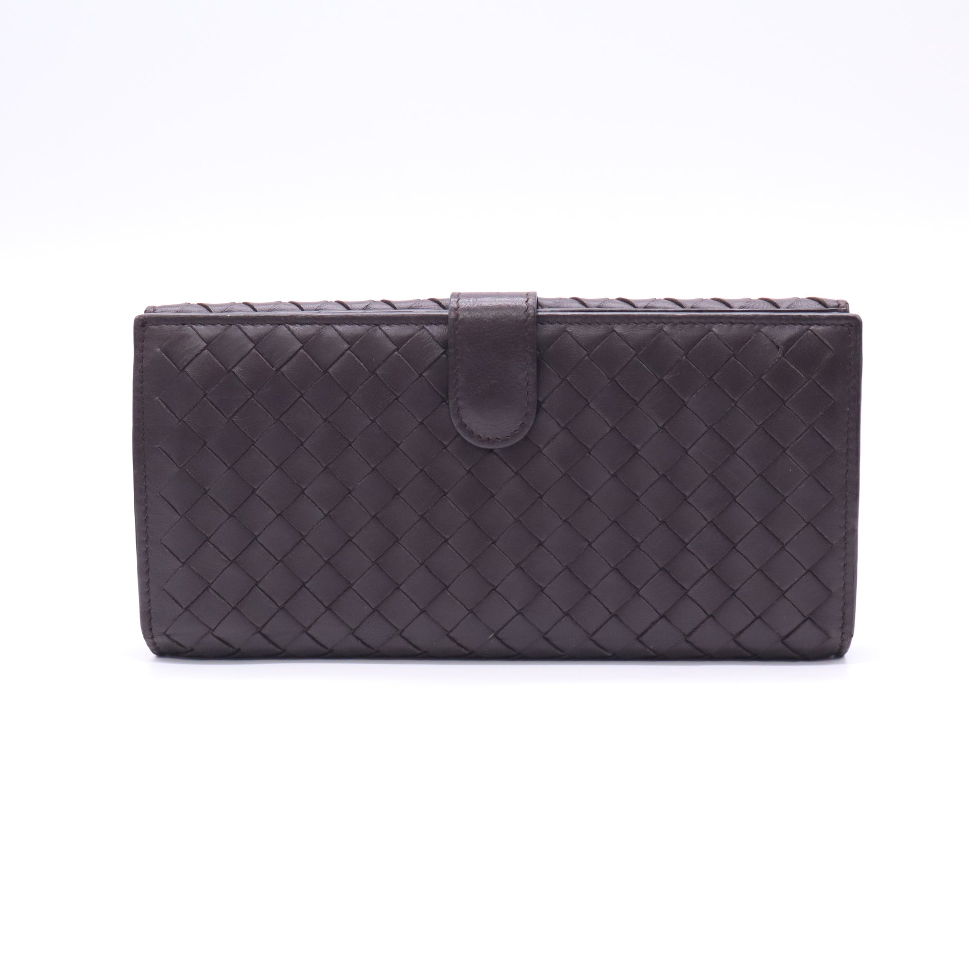 Bottega Veneta Intrecciato Nappa Leather Continental Flap Wallet W22833