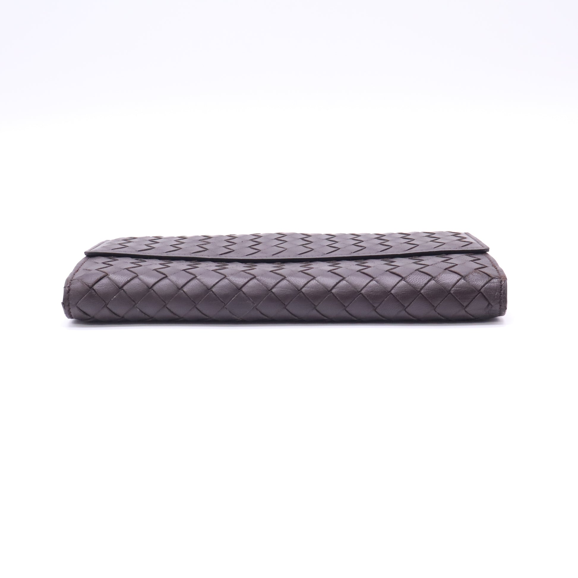 Bottega Veneta Intrecciato Nappa Leather Continental Flap Wallet W22833