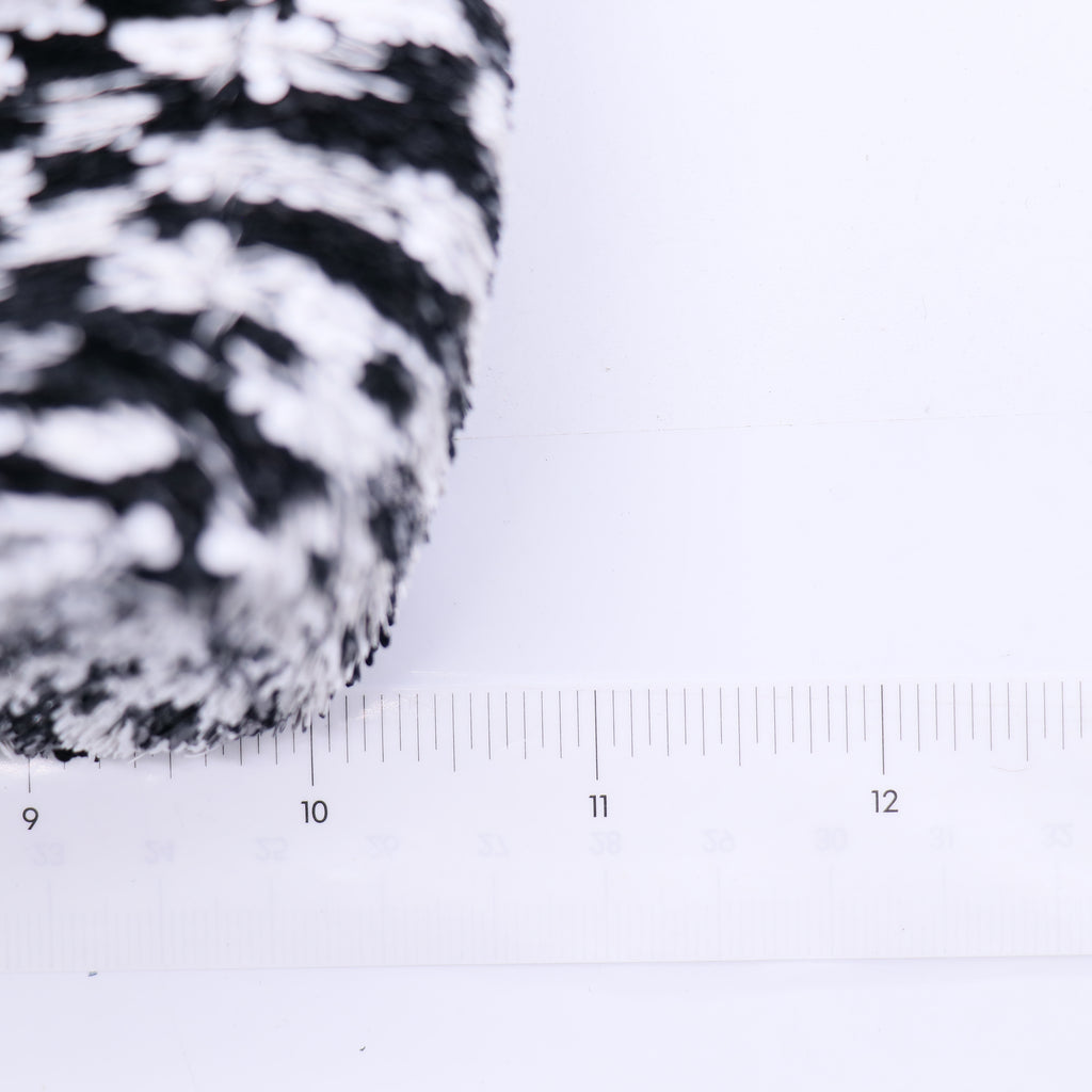 Chanel 24S Black/White Sequins CC Single Flap Bag Spring-Summer 2024 Collection twins LDJ3774