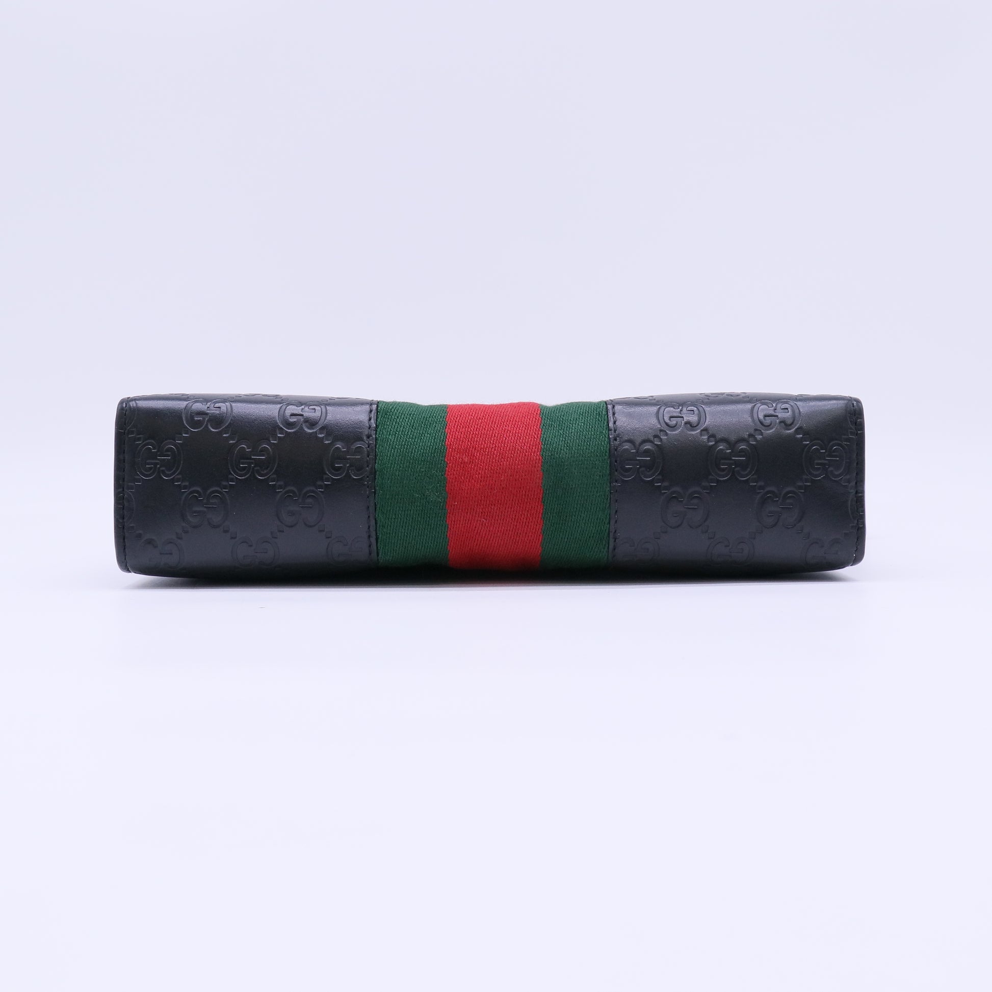Guccissima Signature Web New Web Cosmetic Case Black W21868