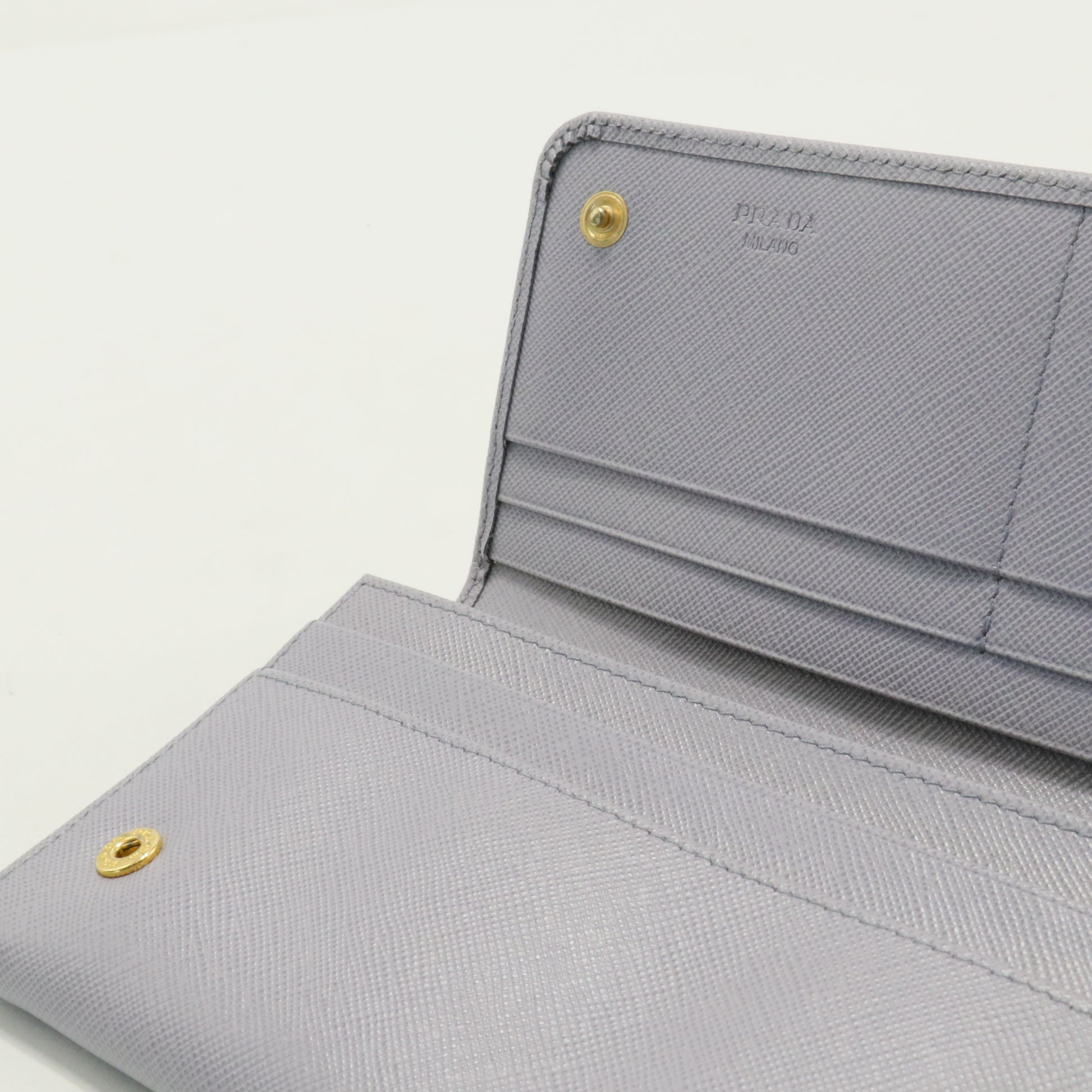 Cammeo Saffiano Leather Bow Flap Wallet