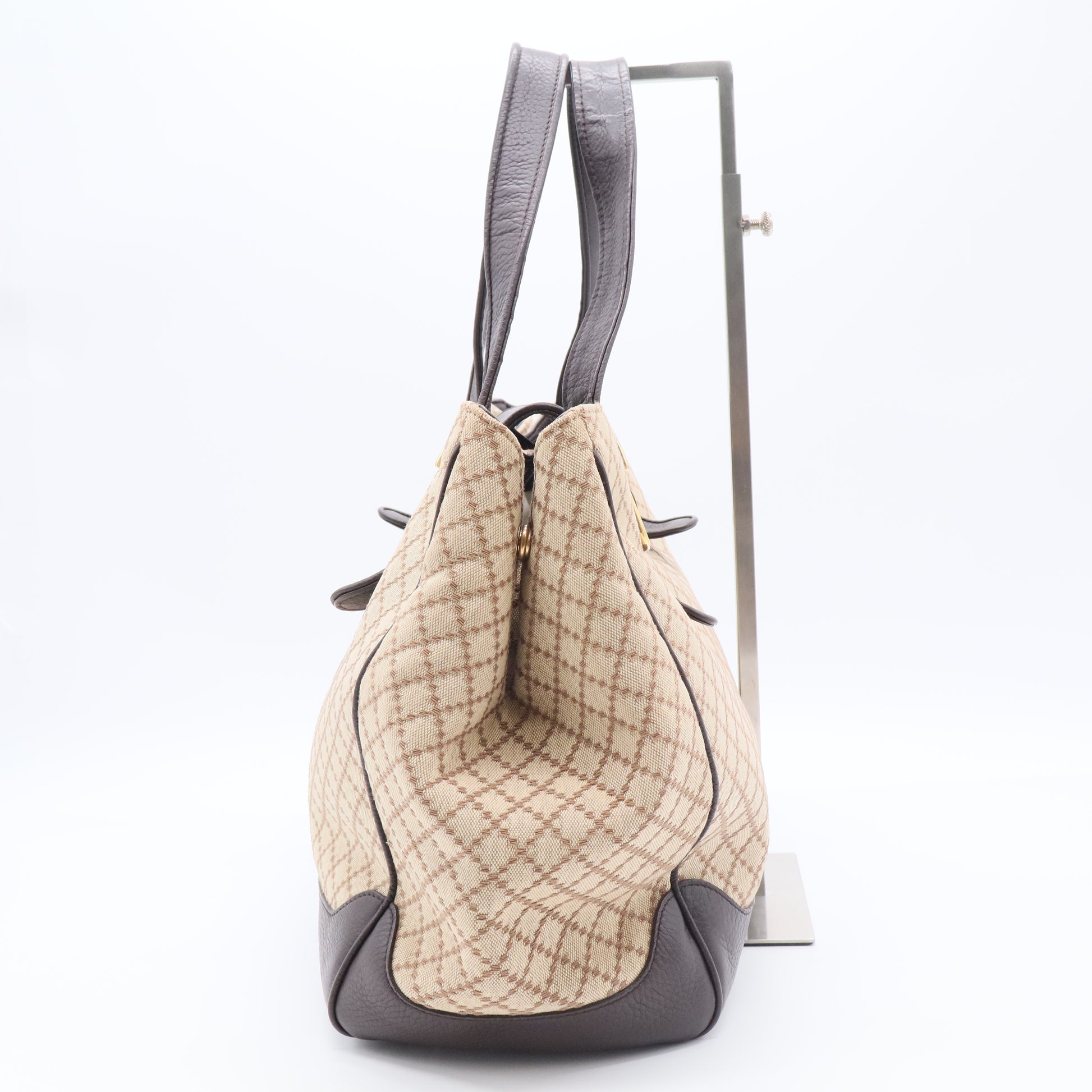 1973 Tote Diamante Canvas and Leather Medium