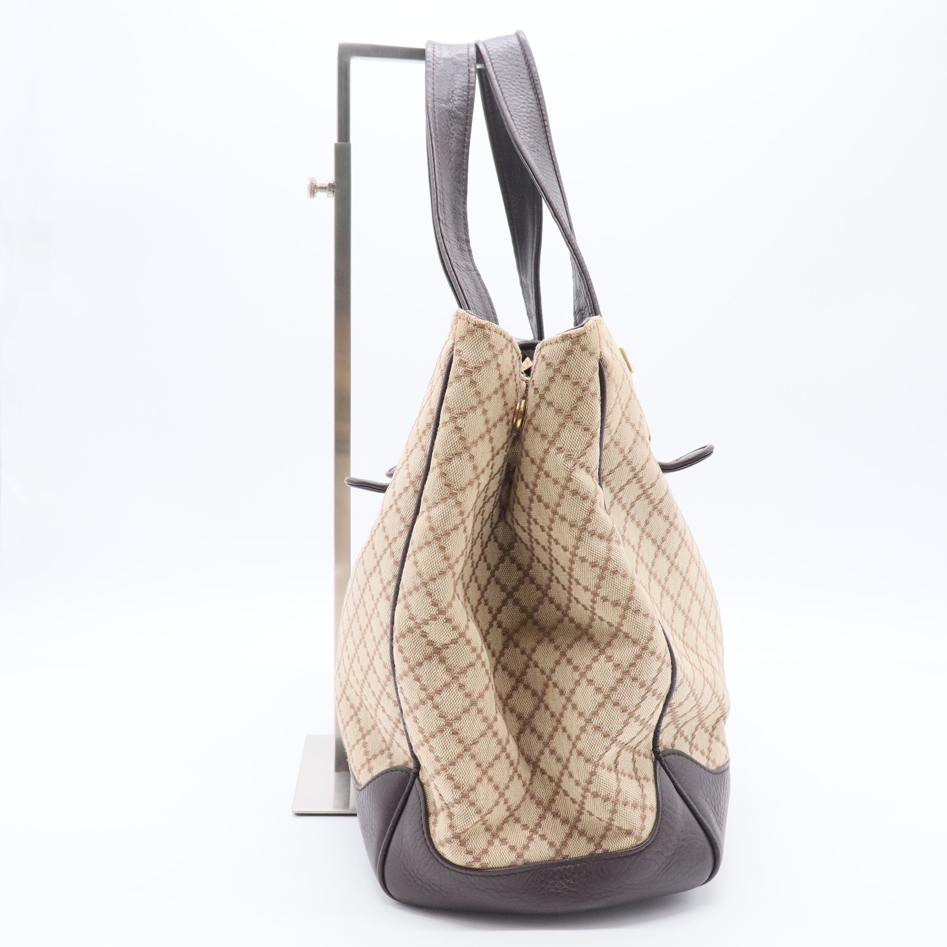 1973 Tote Diamante Canvas and Leather Medium