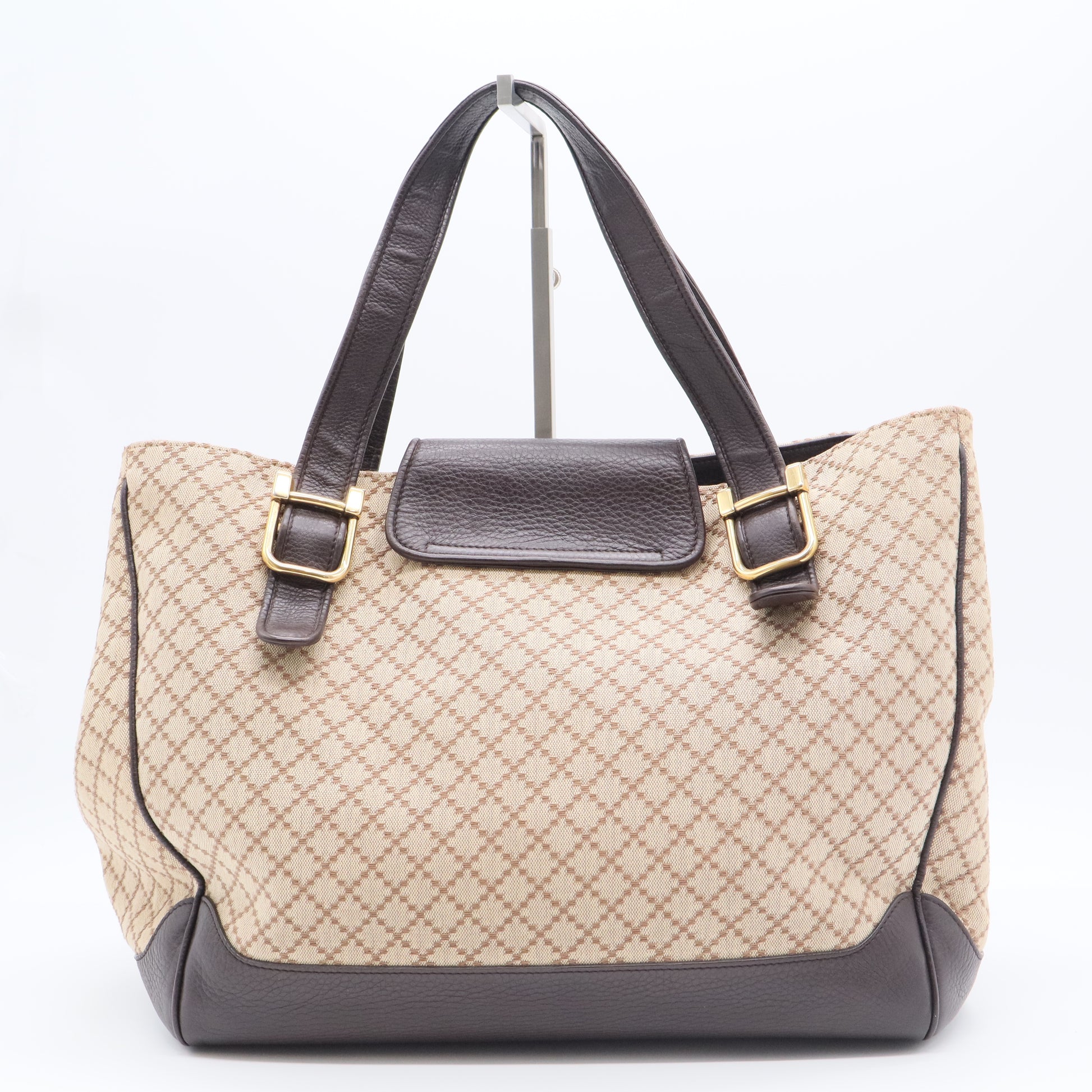 1973 Tote Diamante Canvas and Leather Medium