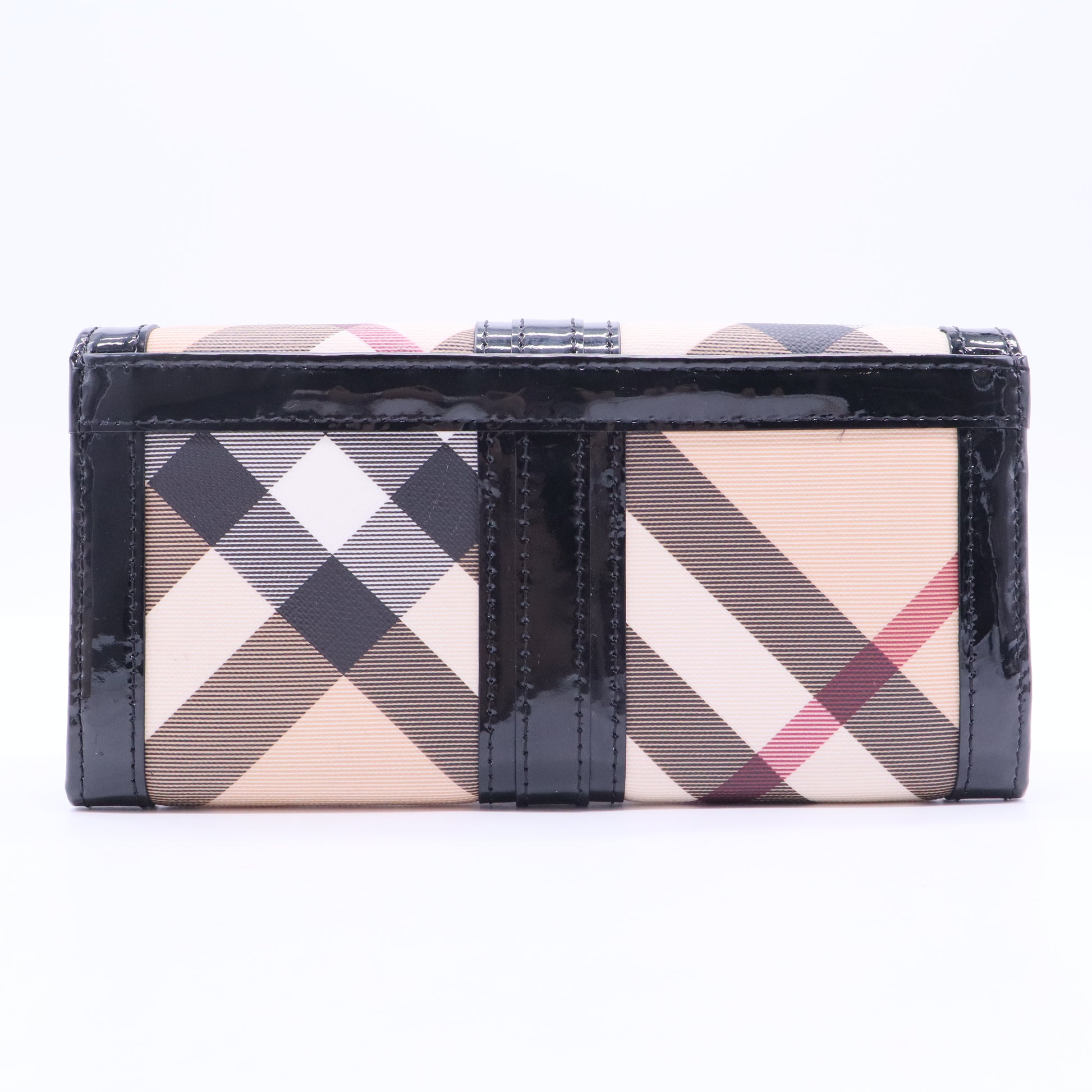 Nova Check Penrose Continental Wallet Black