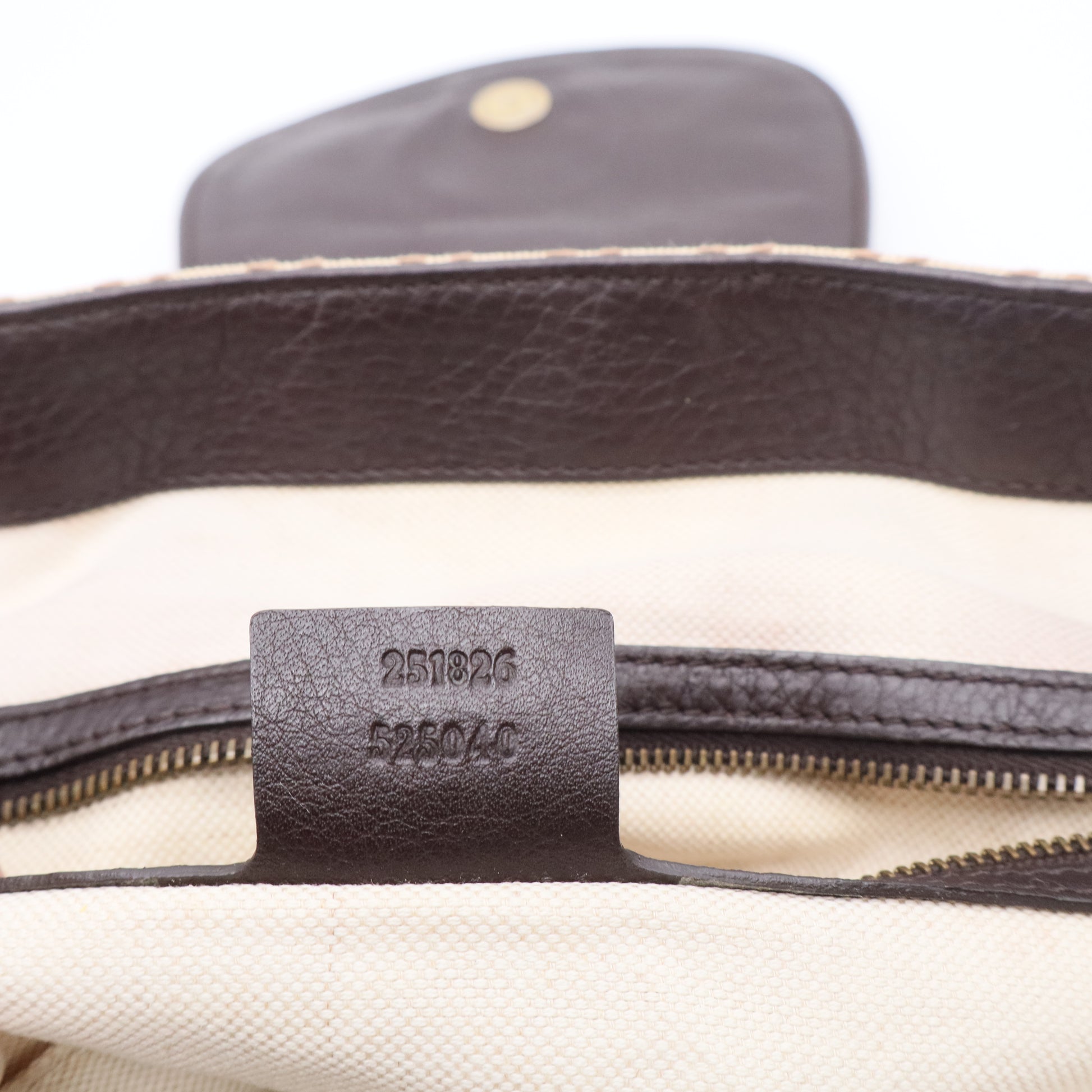 1973 Tote Diamante Canvas and Leather Medium