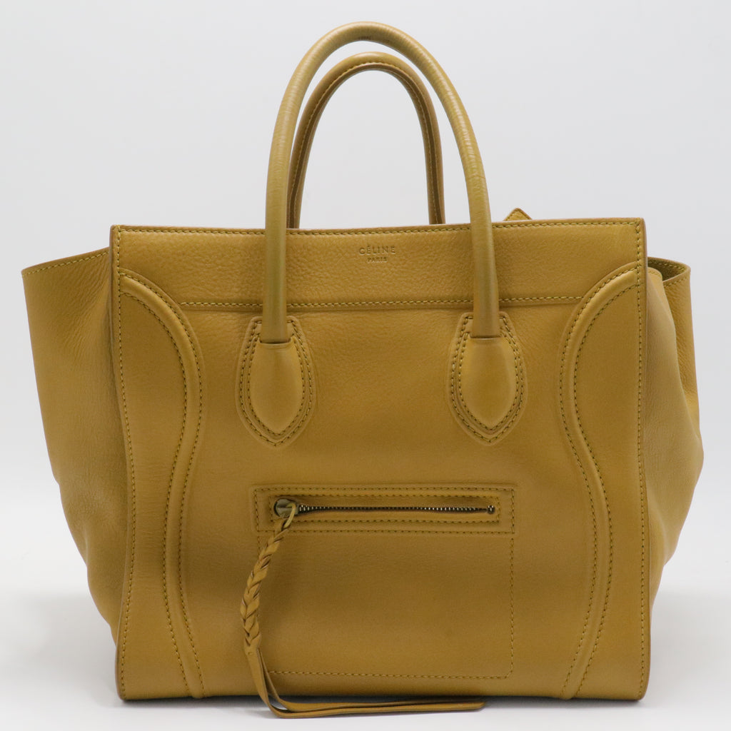 Luggage Bag Grainy Leather Mini