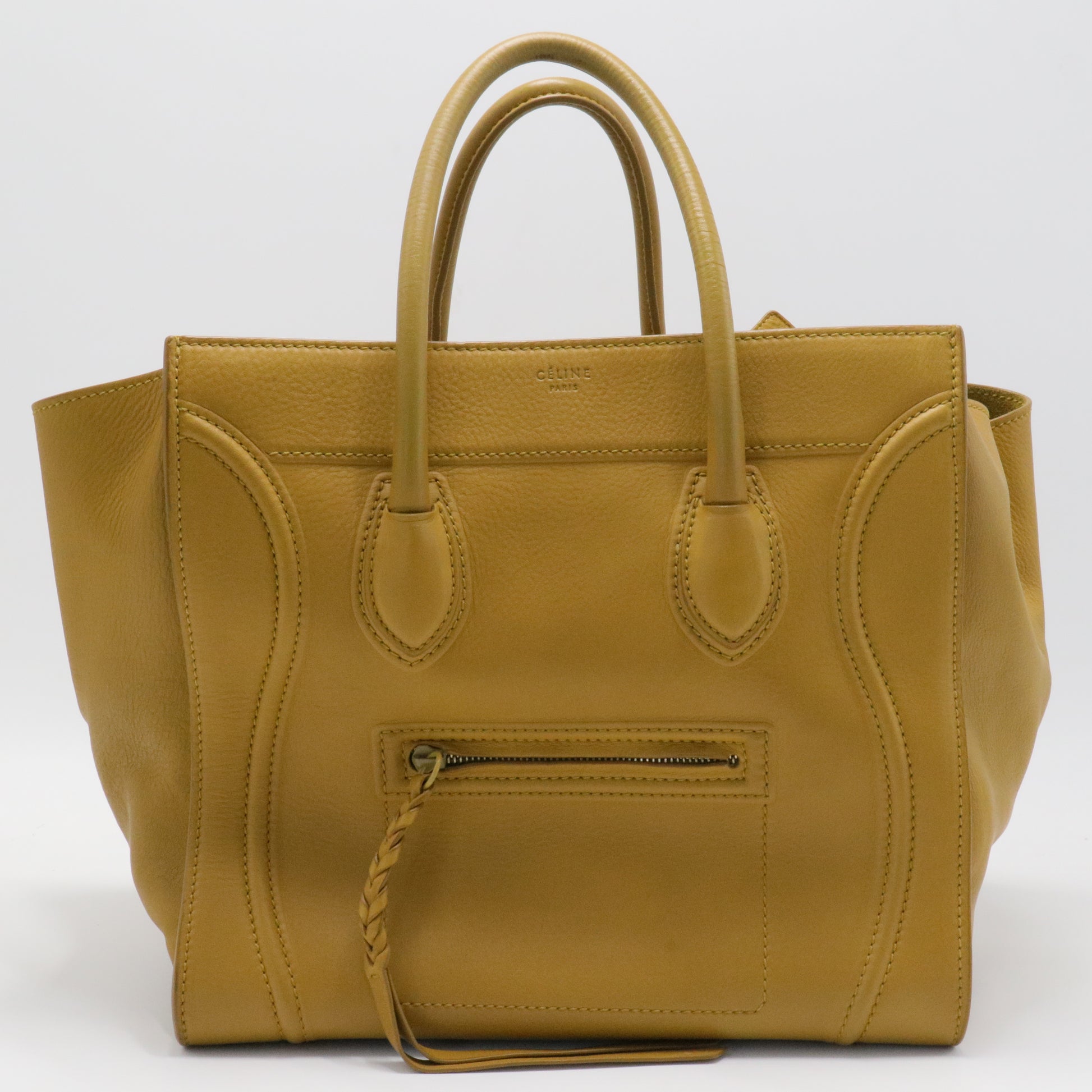 Luggage Bag Grainy Leather Mini