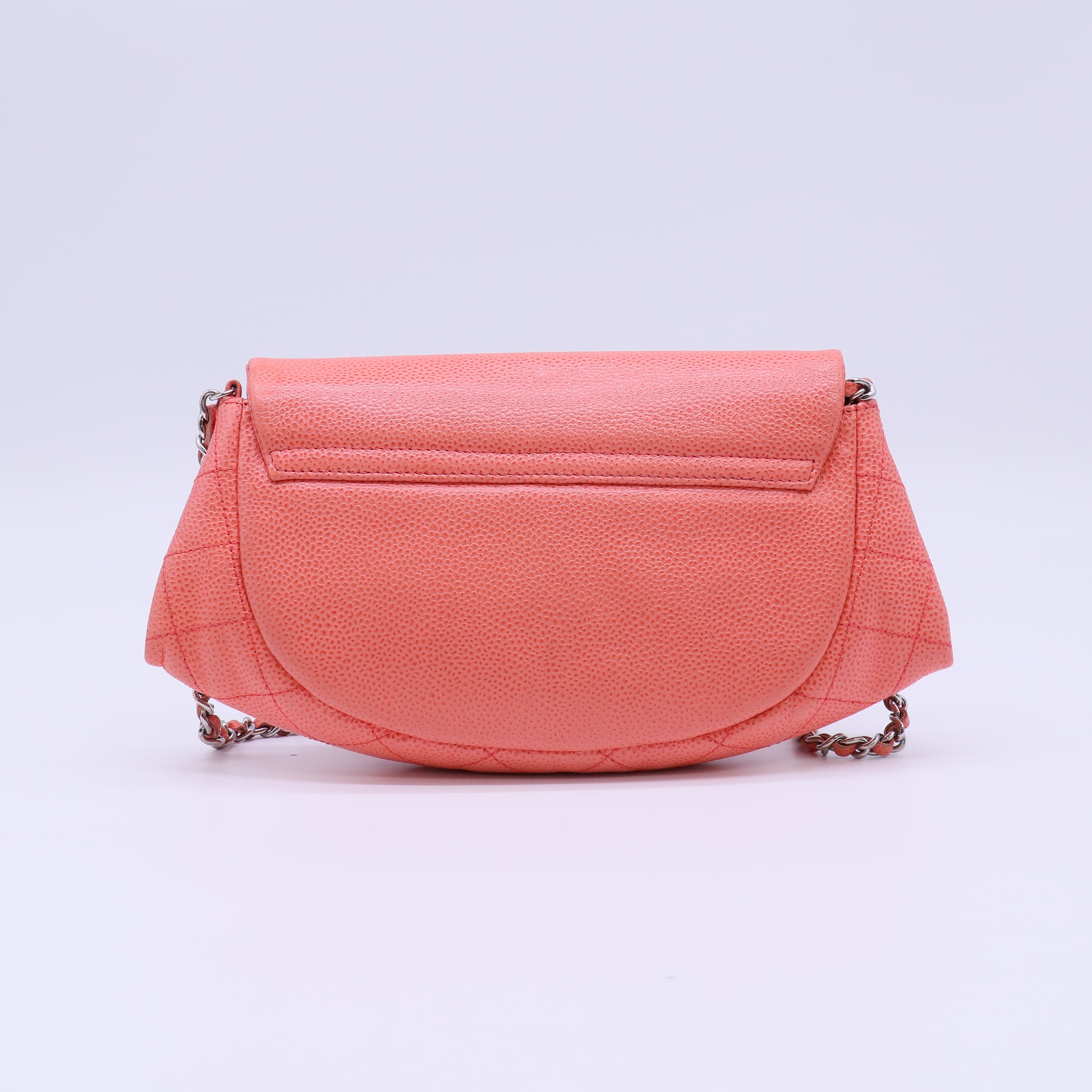 Chanel Half Moon Wallet on Chain (WOC) B22737