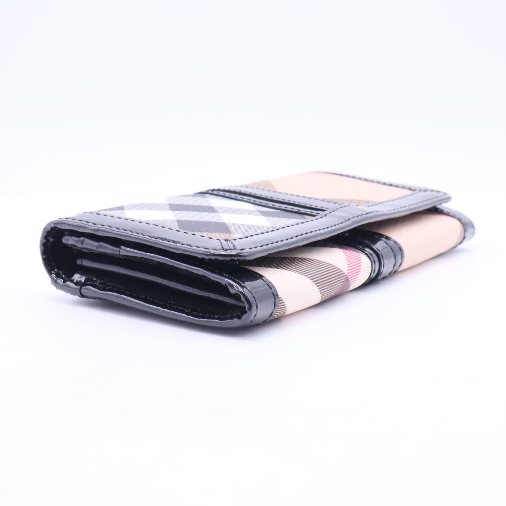 Nova Check Penrose Continental Wallet Black