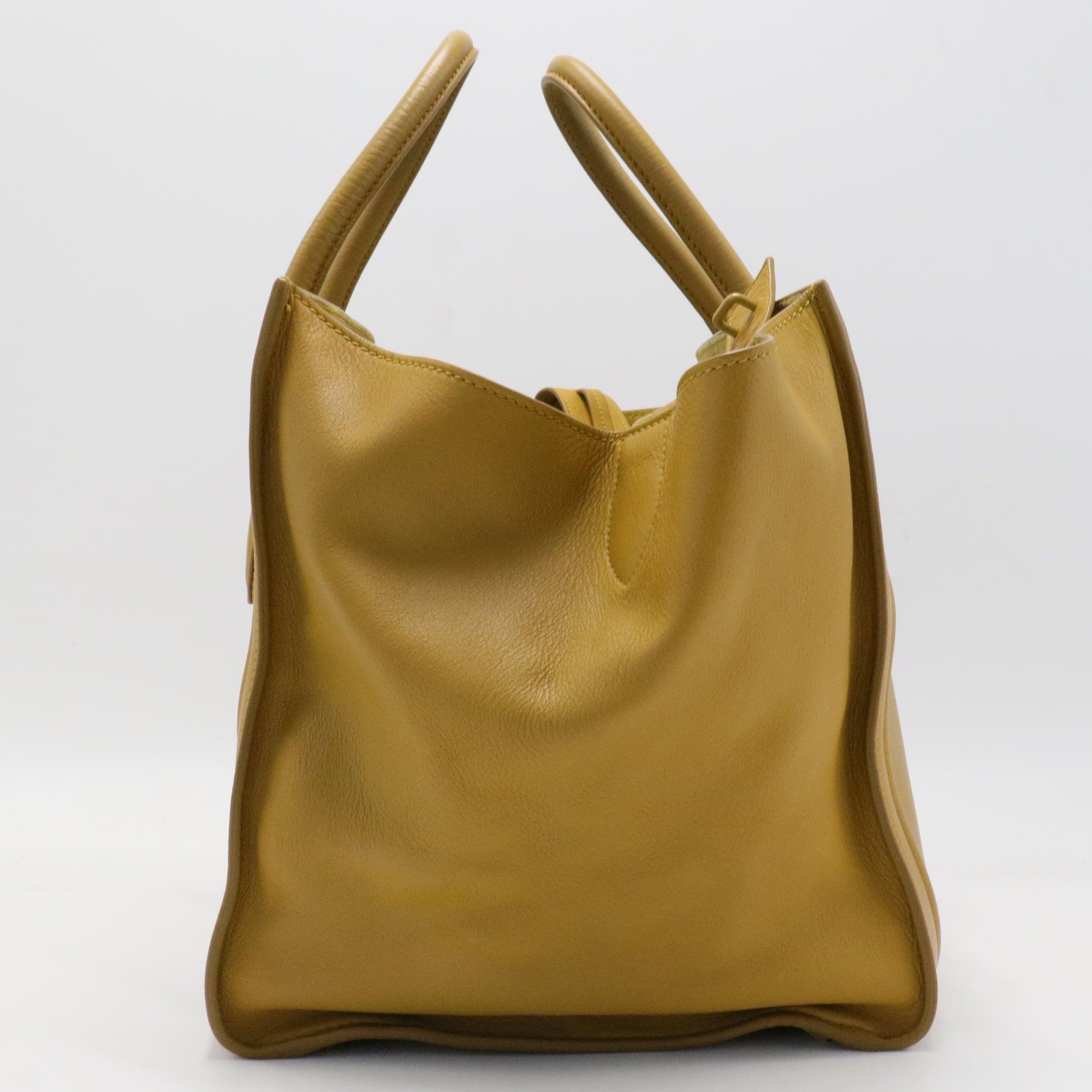 Luggage Bag Grainy Leather Mini
