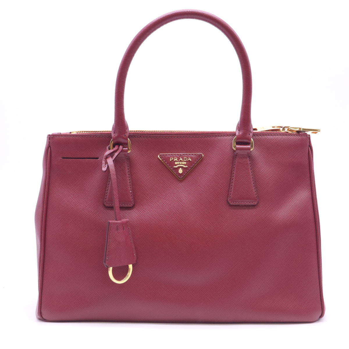 Prada Barolo Saffiano Lux Leather Tote Bag Twins LDJ6277