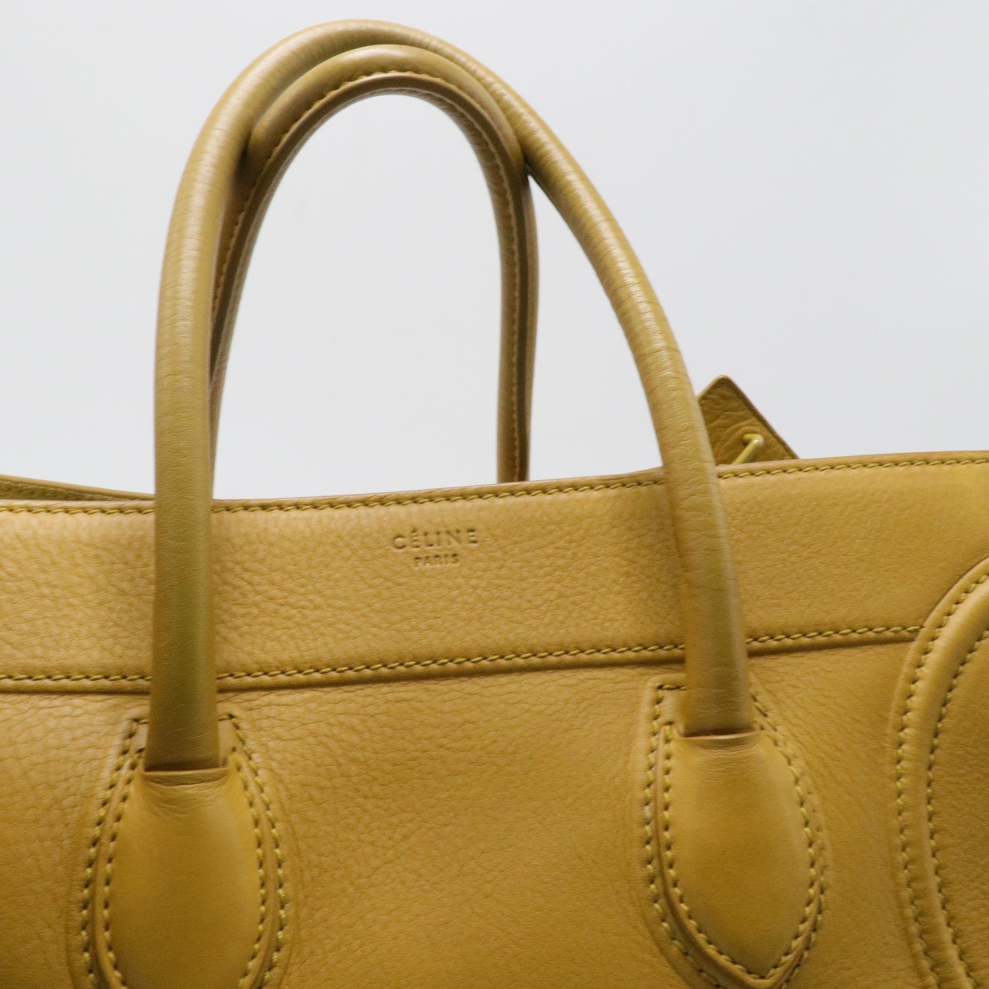 Luggage Bag Grainy Leather Mini