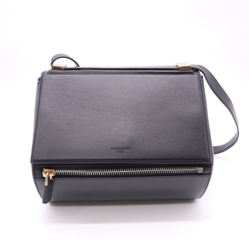 Blk Shoulder Bag Leather B20729