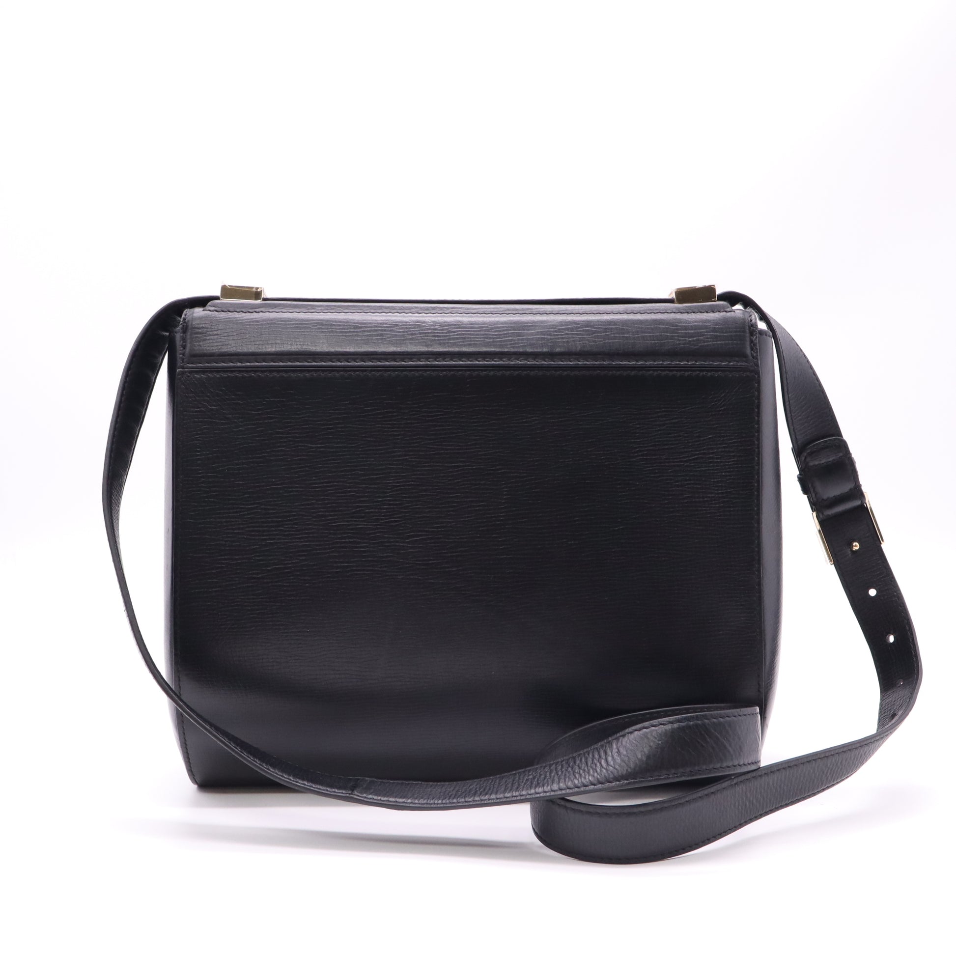 Blk Shoulder Bag Leather B20729