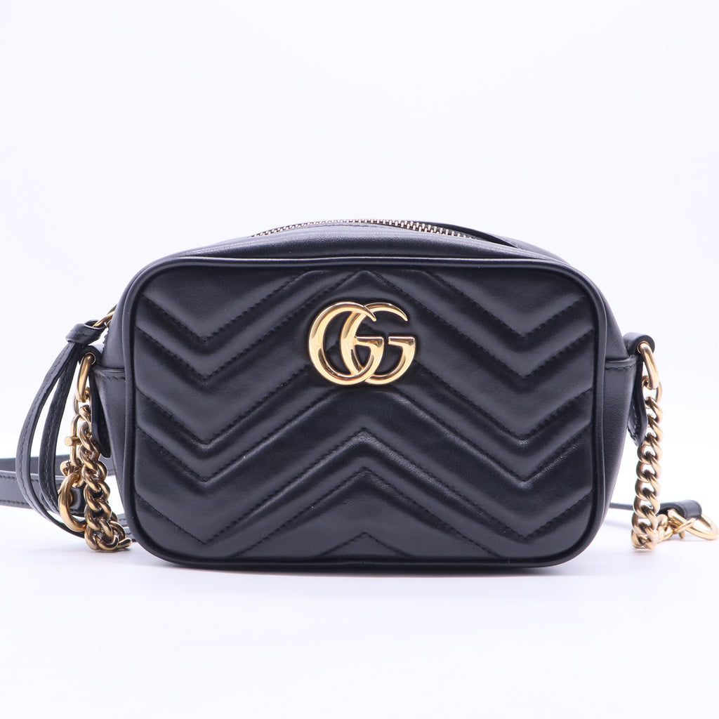 GG Marmont Shoulder Bag Matelasse Leather Mini