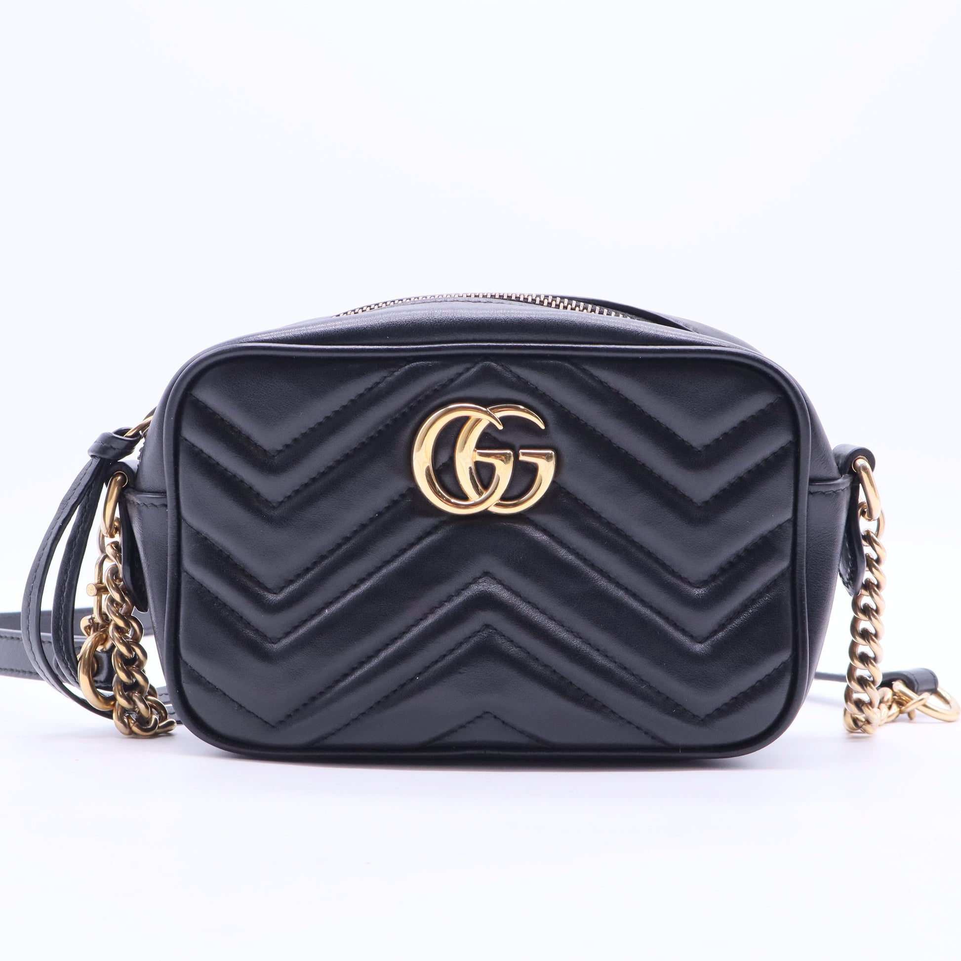 GG Marmont Shoulder Bag Matelasse Leather Mini