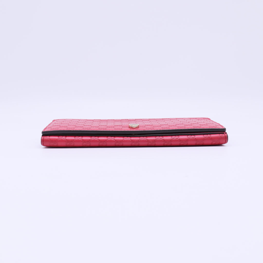 Gucci Microguccissima Continental Wallet W22118