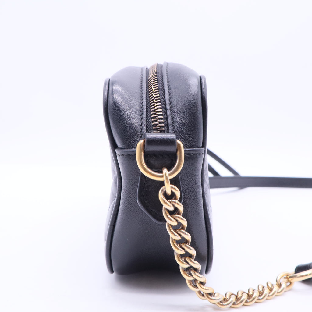 GG Marmont Shoulder Bag Matelasse Leather Mini