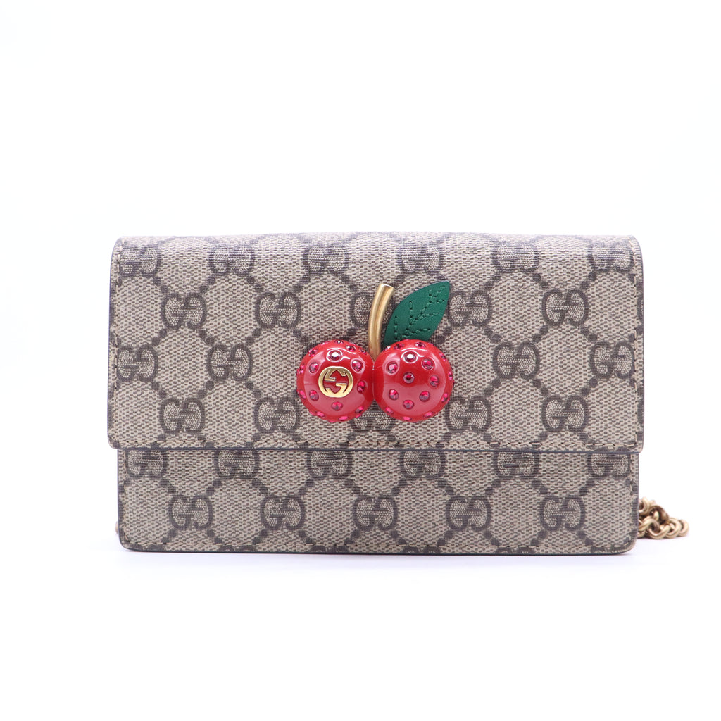 GG Supreme Cherry  Crossbody Bag B21492