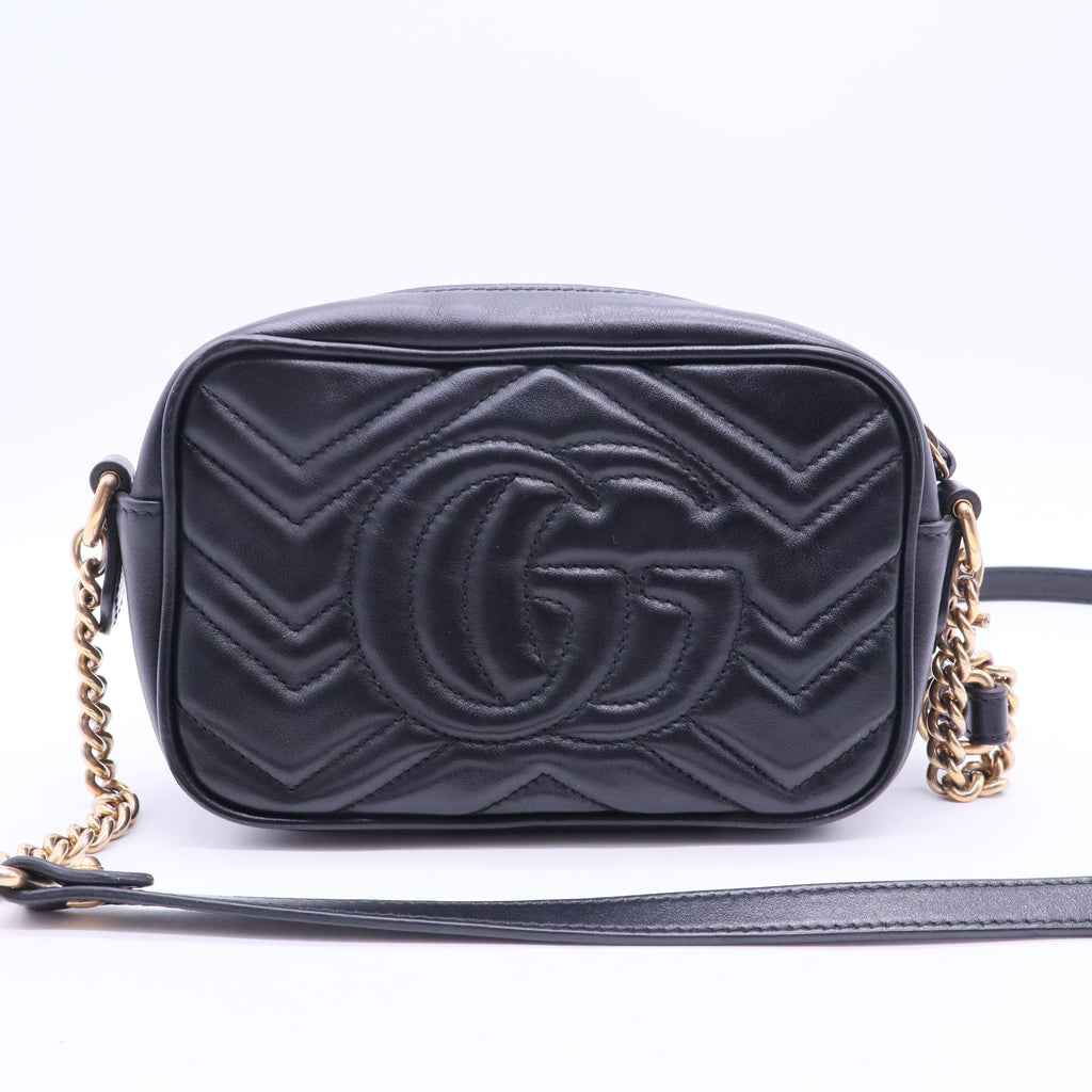 GG Marmont Shoulder Bag Matelasse Leather Mini