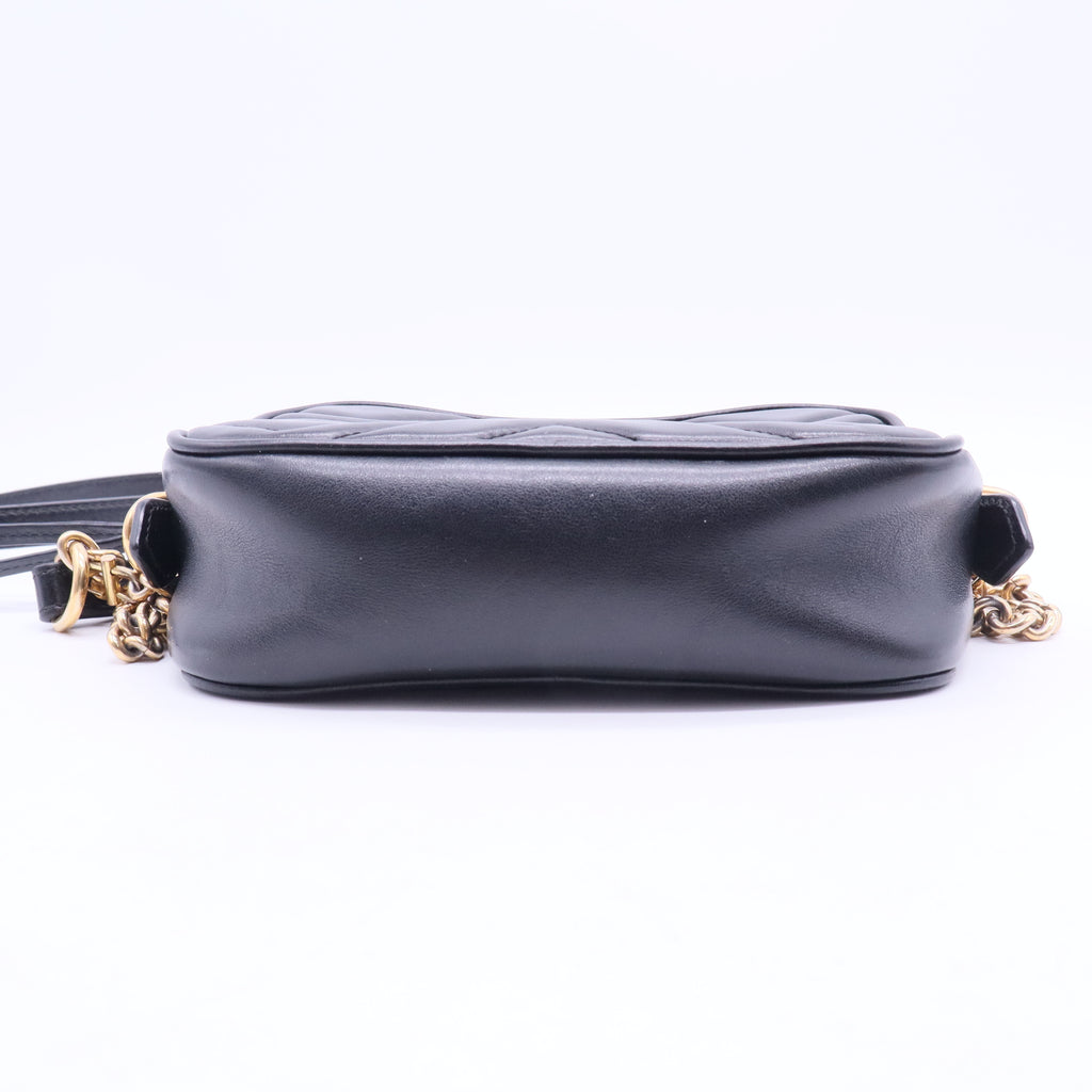 GG Marmont Shoulder Bag Matelasse Leather Mini