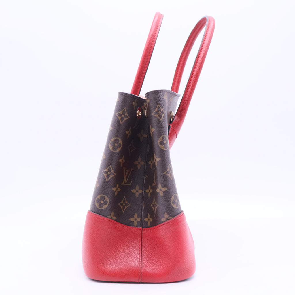 Flandrin Handbag Monogram Canvas and Leather