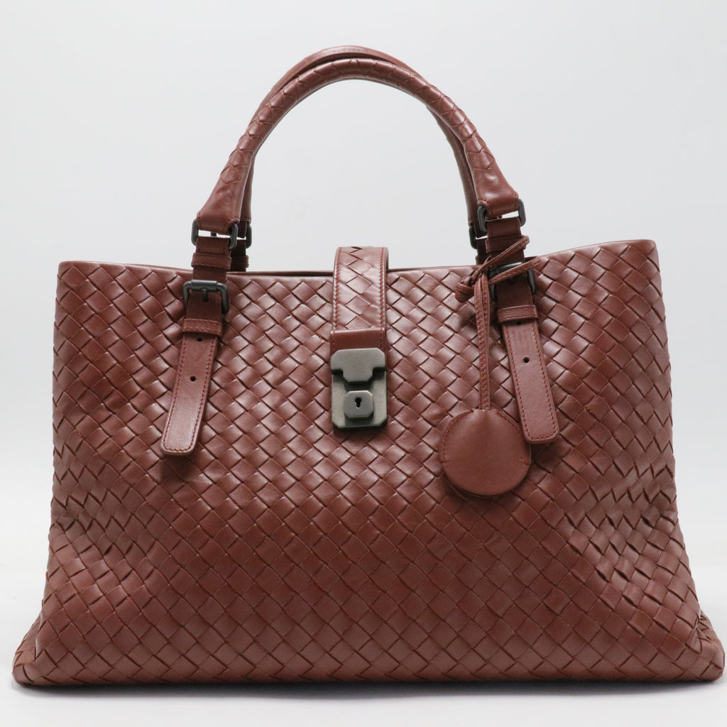 Intrecciato Medium Roma Bag