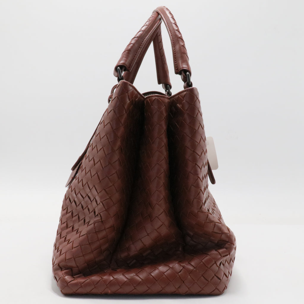 Intrecciato Medium Roma Bag