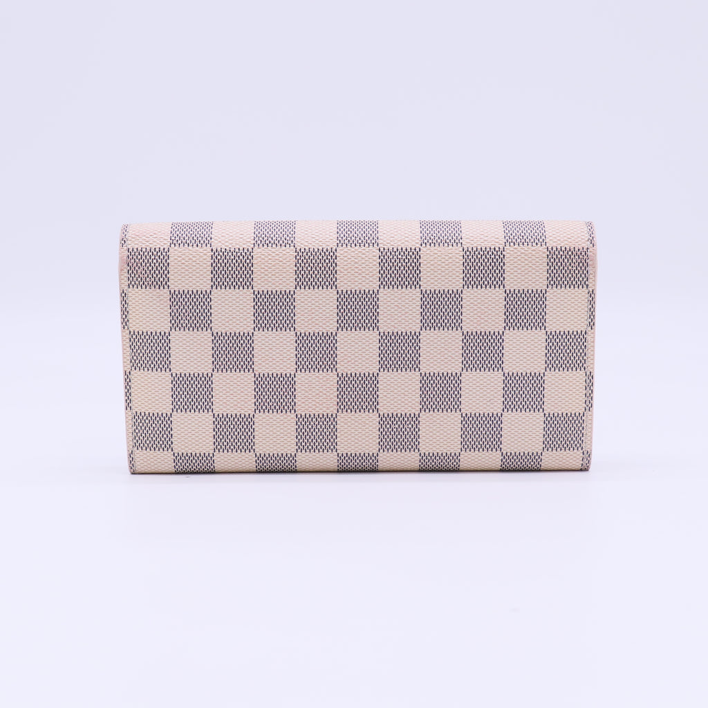 Louis Vuitton Damier Azur Canvas Sarah Wallet W22132