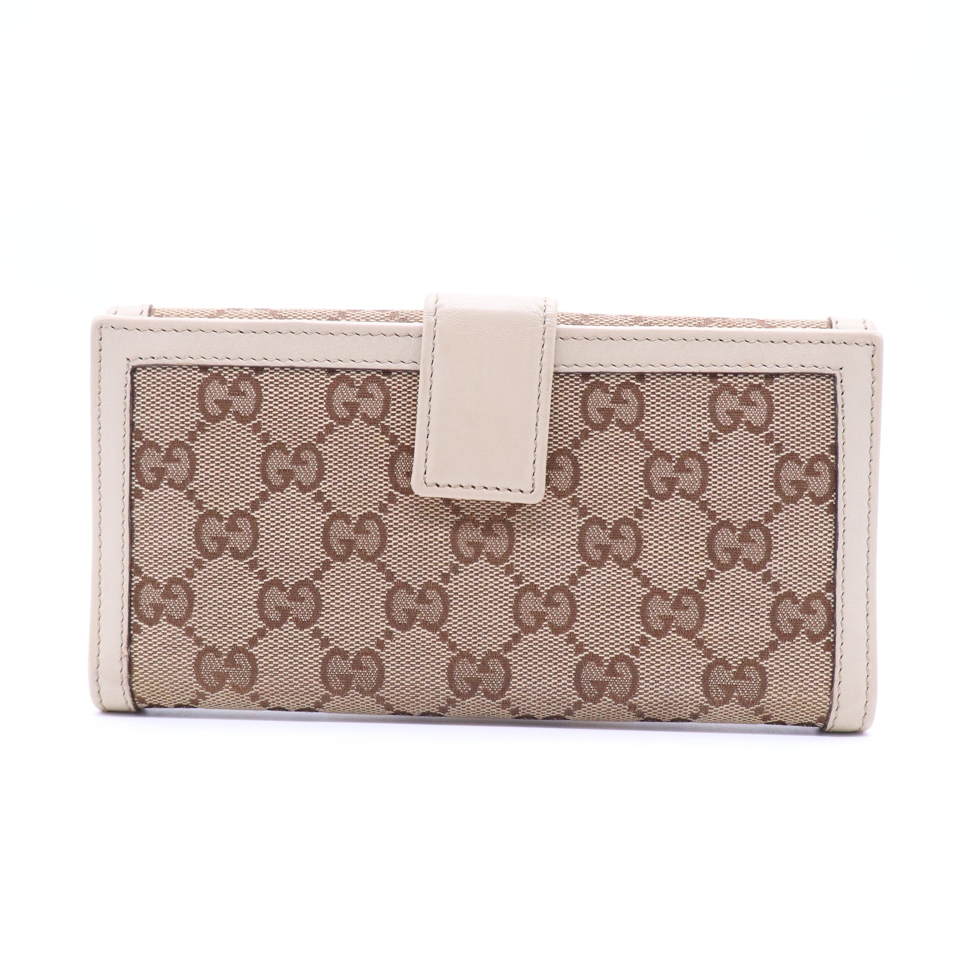 Gucci Monogram Sukey Continental Wallet Champagne W20947