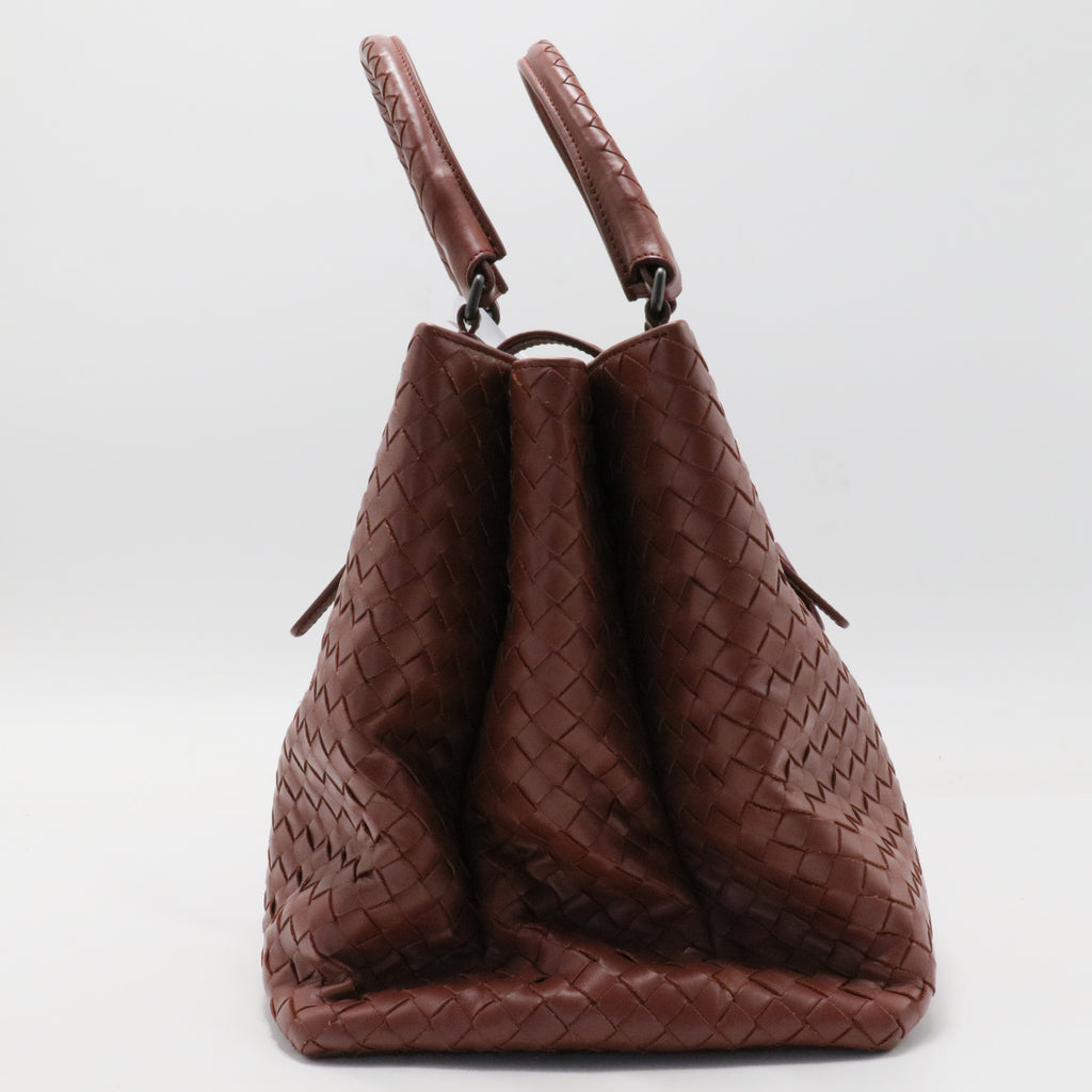Intrecciato Medium Roma Bag