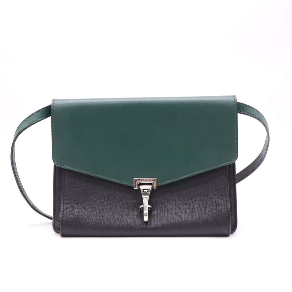 Burberry Small Macken Two-Tone Leather Crossbody Bag B22506