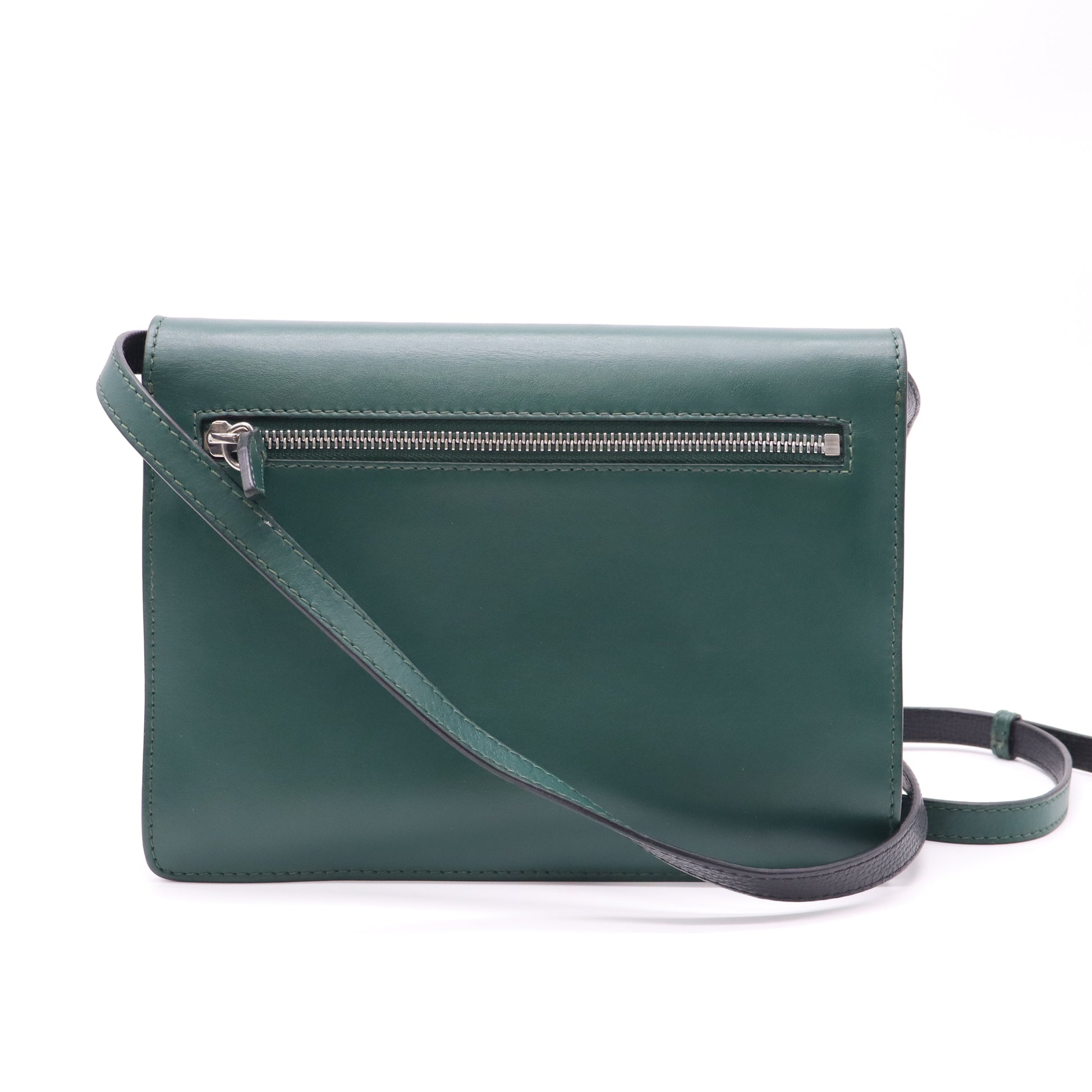 Burberry Small Macken Two-Tone Leather Crossbody Bag B22506