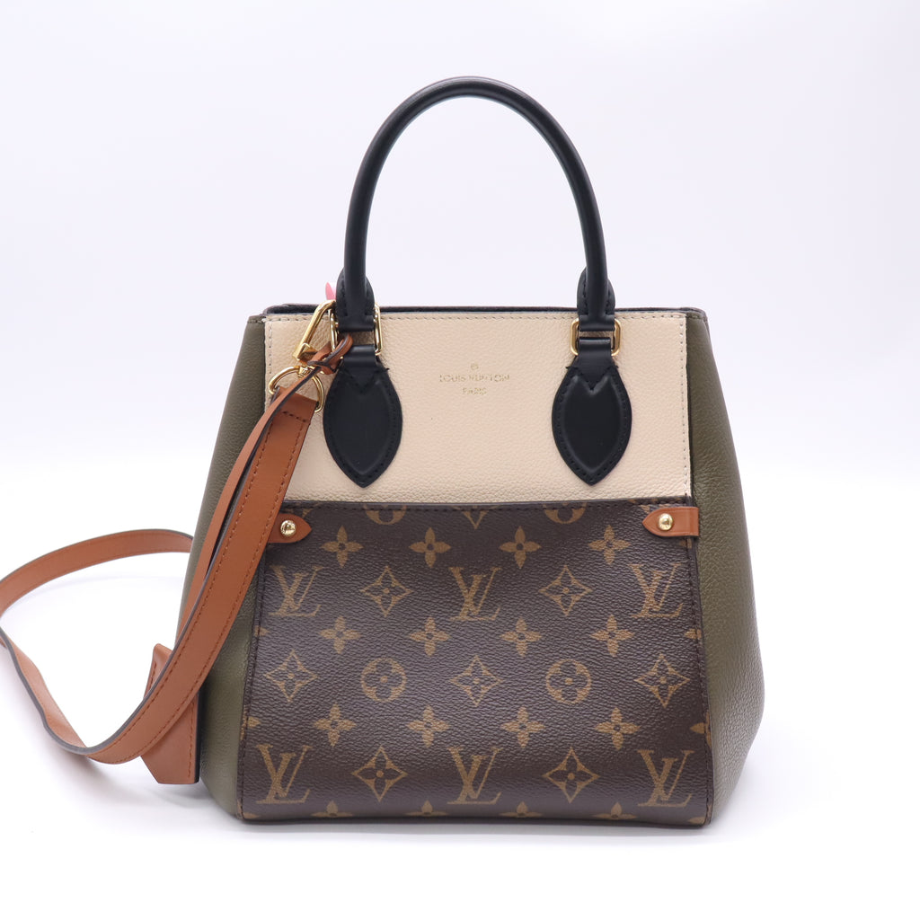 Fold Tote Monogram Canvas and Leather PMTwins LDJ5203