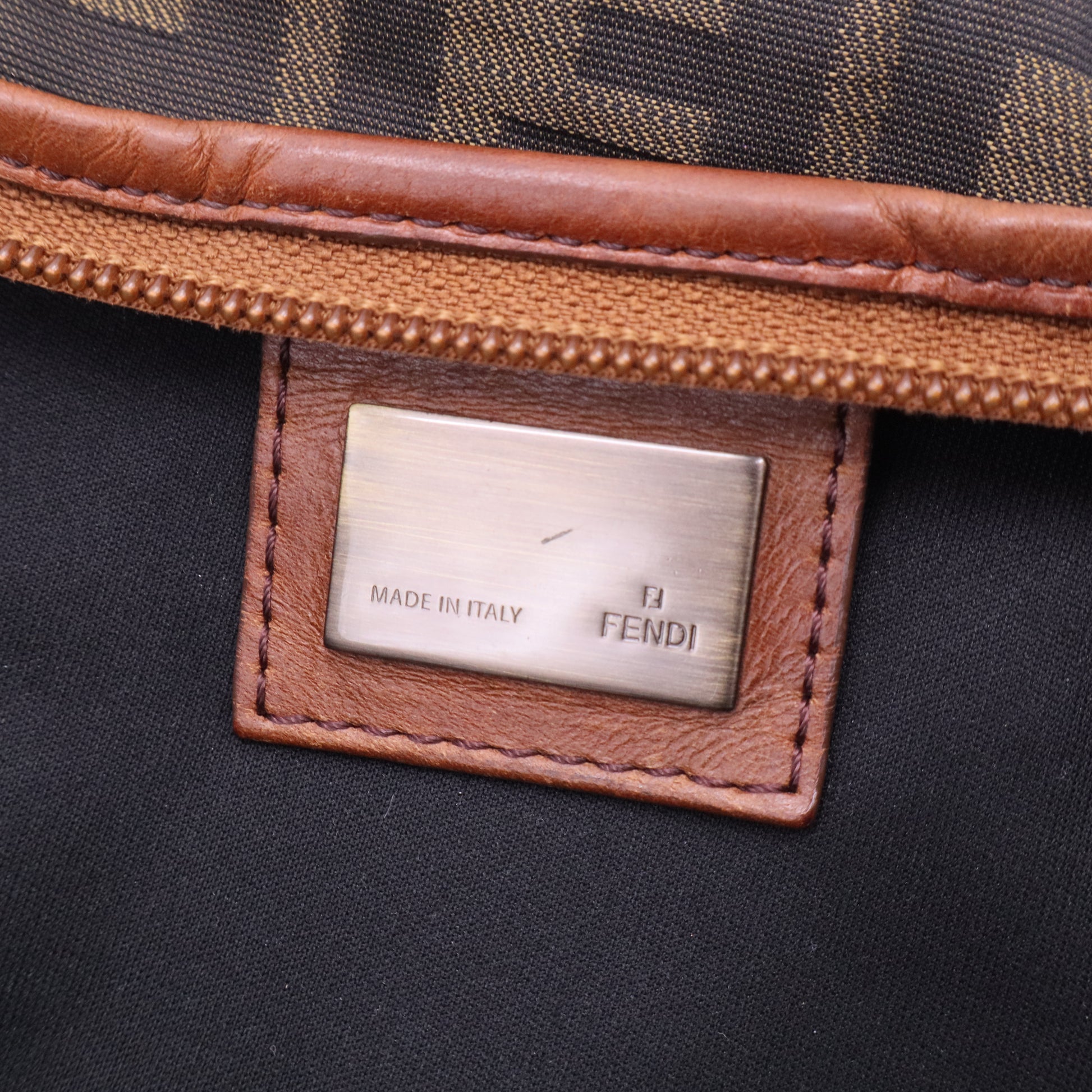 Zucca FF Special Edition Top Handle Bag Twins