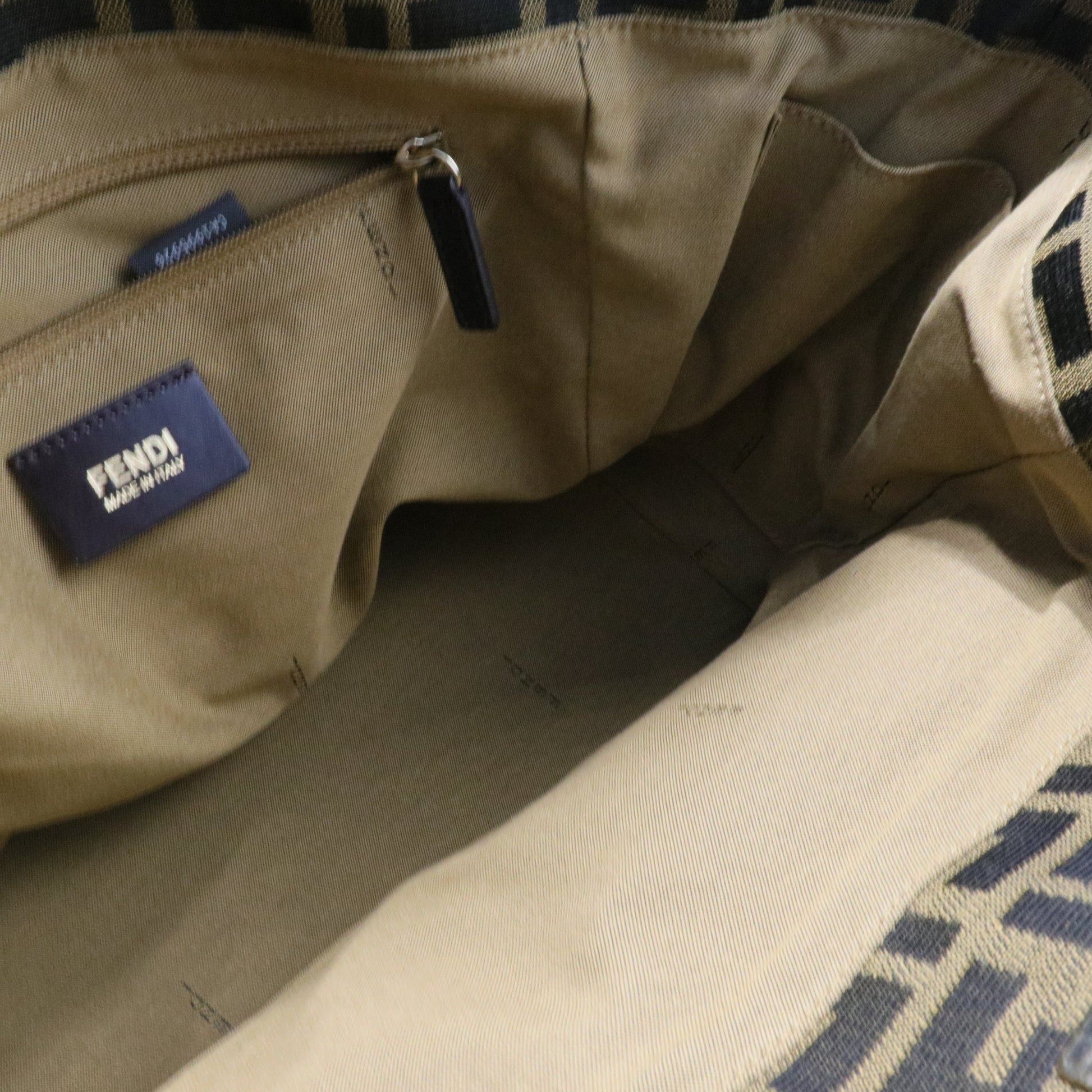 Chef Pocket Tote Zucca Canvas Medium
