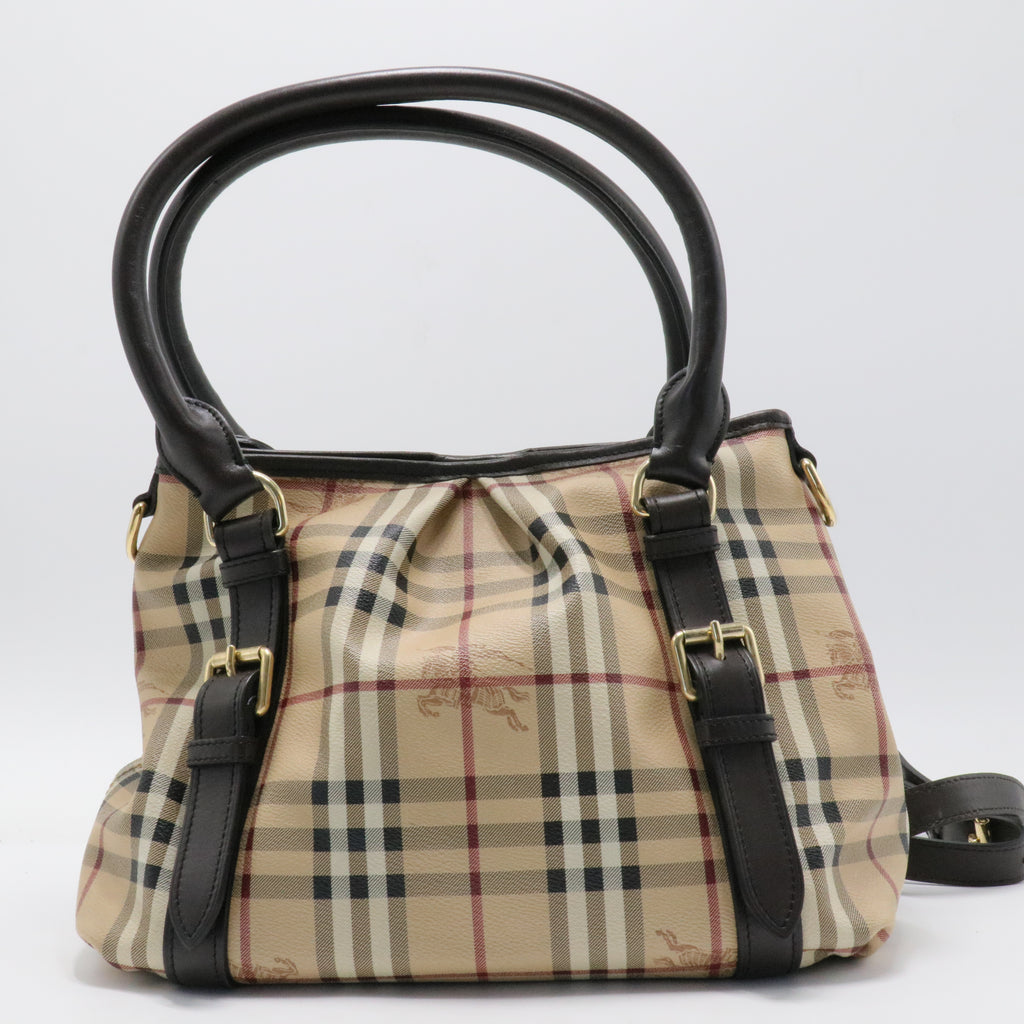 Haymarket Check Northfield Handle Bag