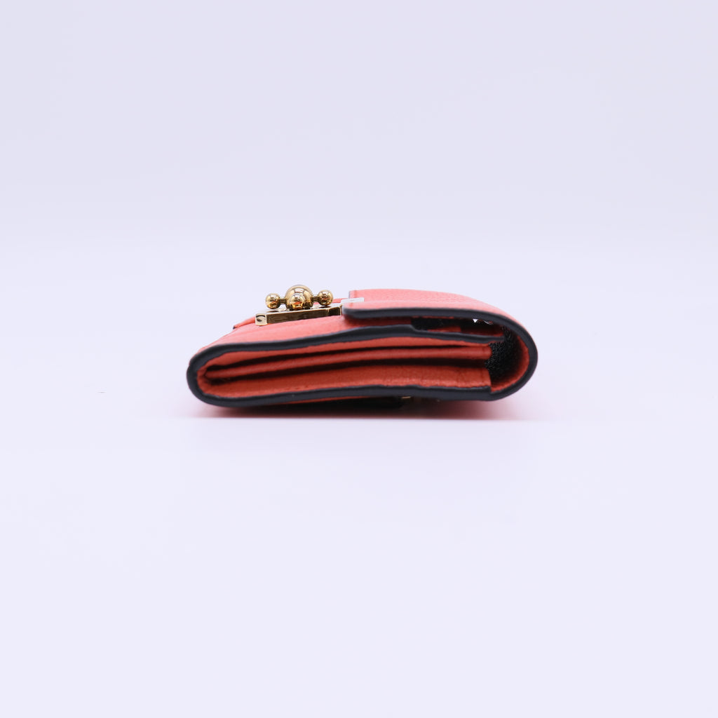 Chloé Elsie Leather Continental Flap Wallet W22106