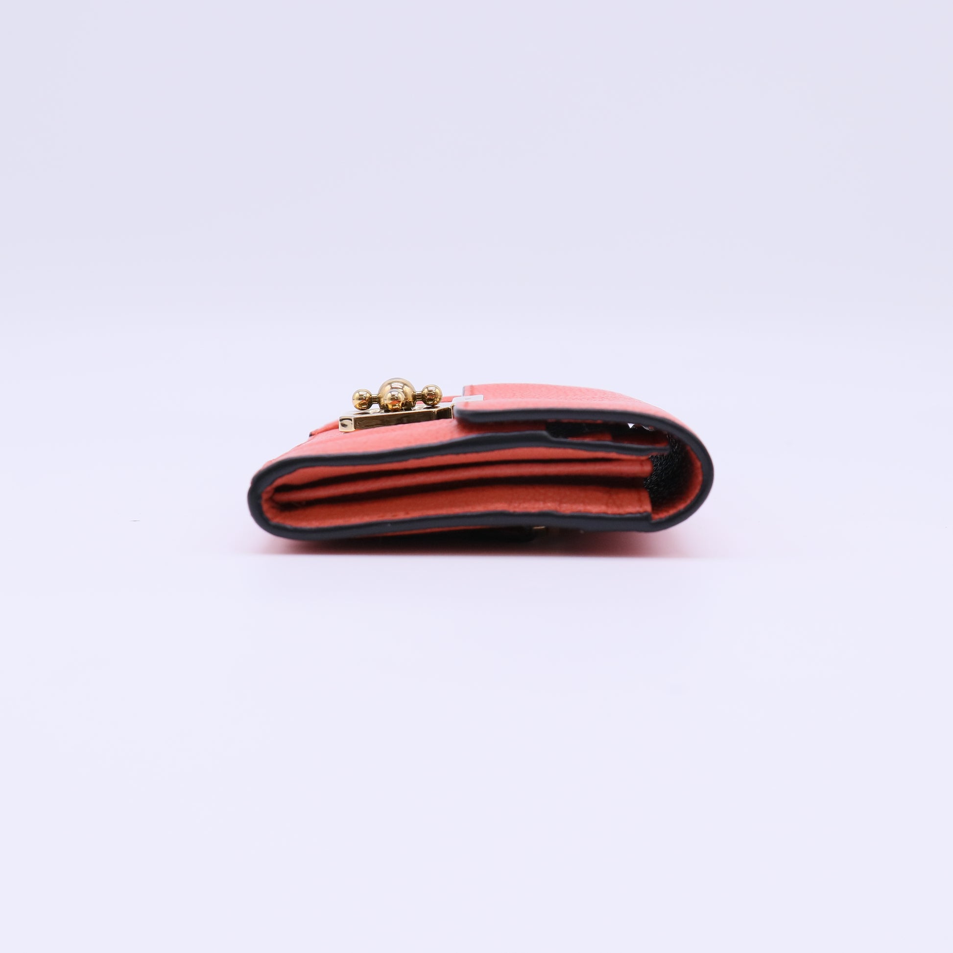 Chloé Elsie Leather Continental Flap Wallet W22106