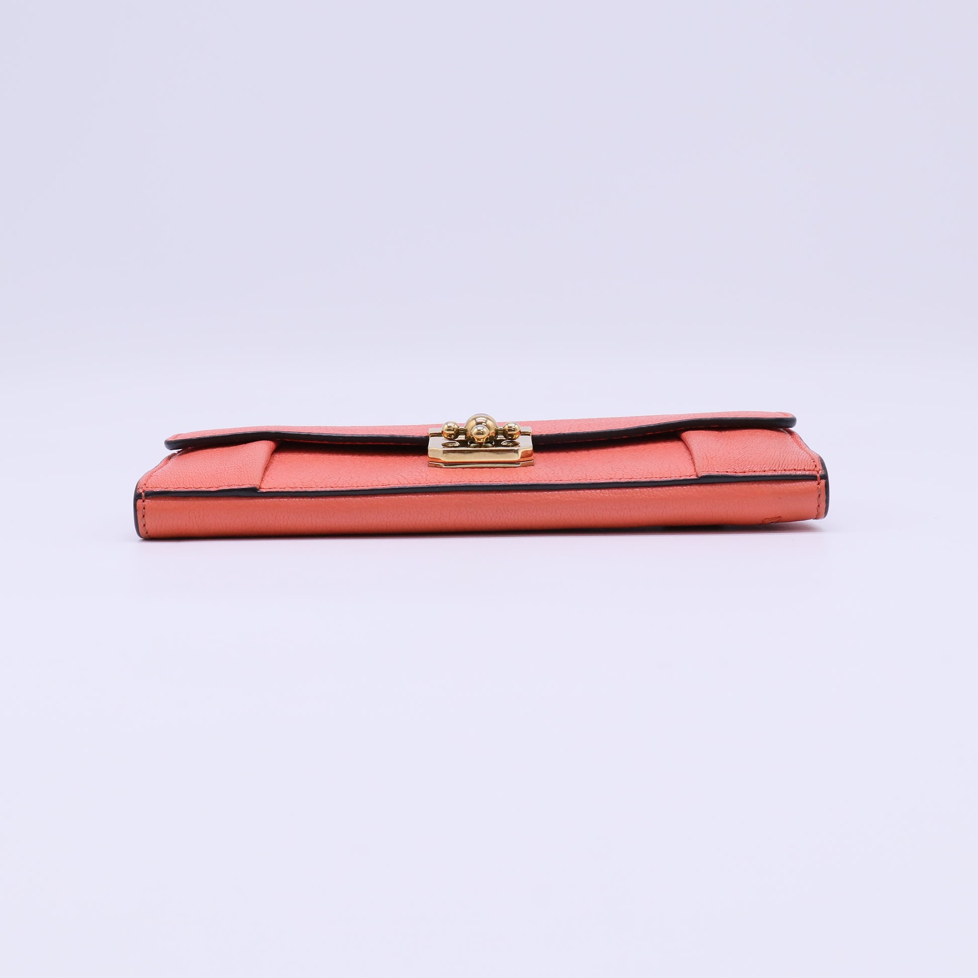 Chloé Elsie Leather Continental Flap Wallet W22106
